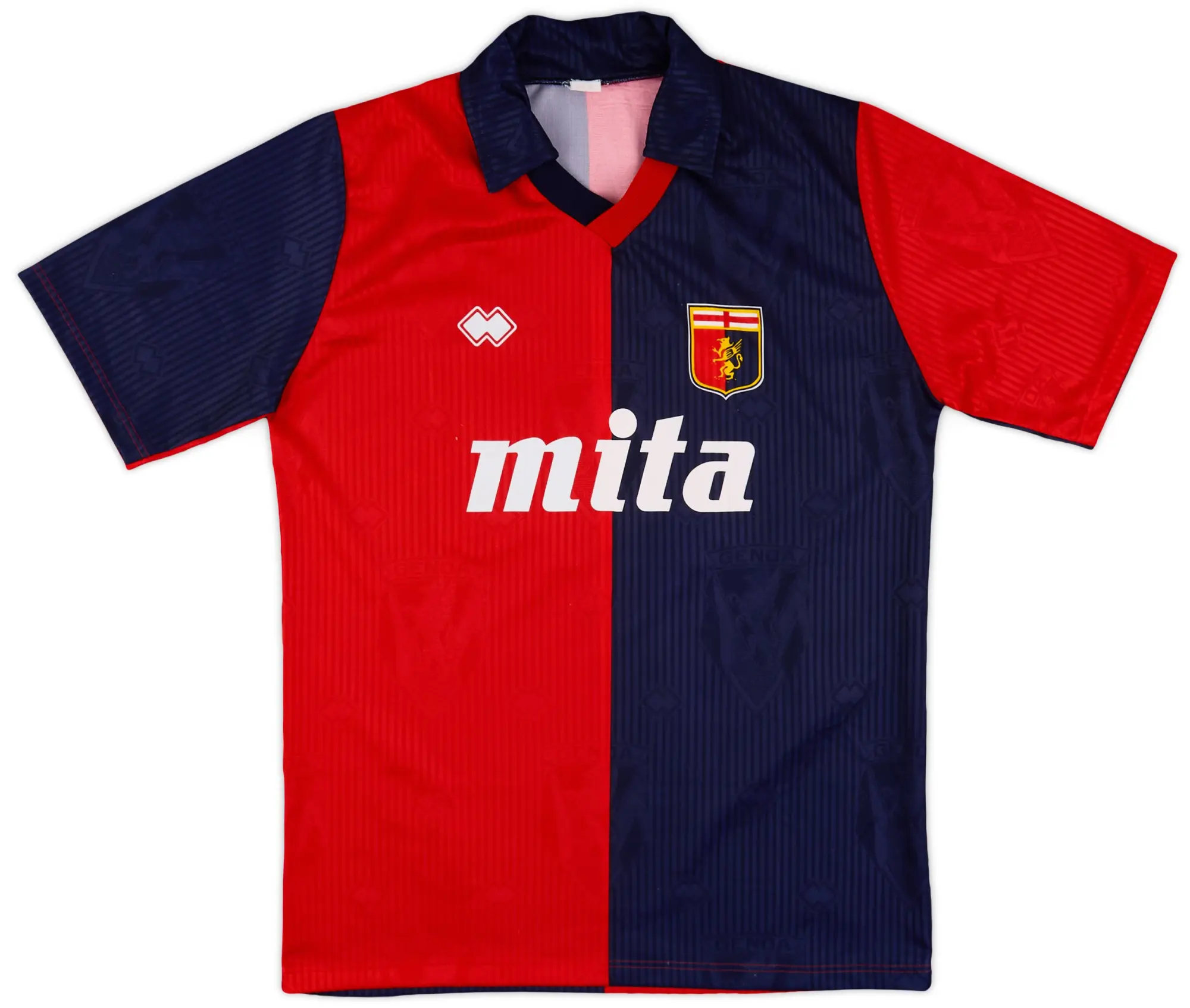 Errea 1990-91 Genoa Home Shirt #10 - 8/10 - (XL)
