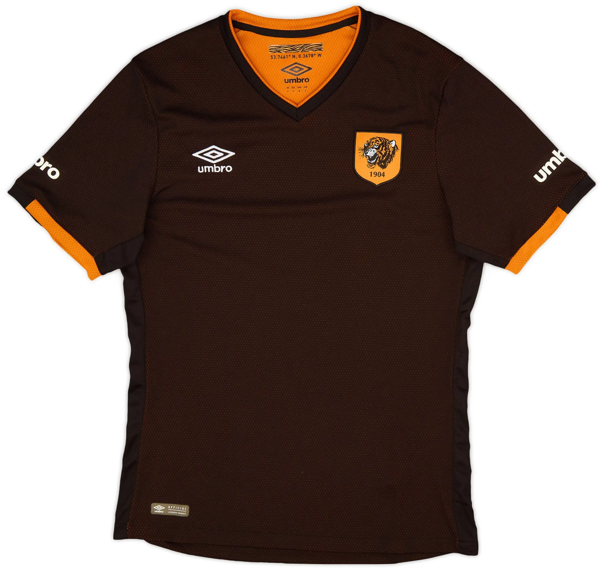 Umbro 2016-17 Hull City Away Shirt - 9/10 - (S)