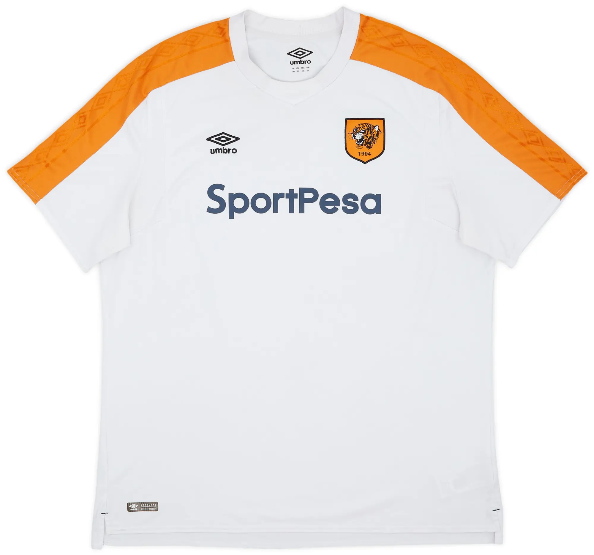 adidas 2017-18 Hull City Away Shirt - 8/10 - (3XL)