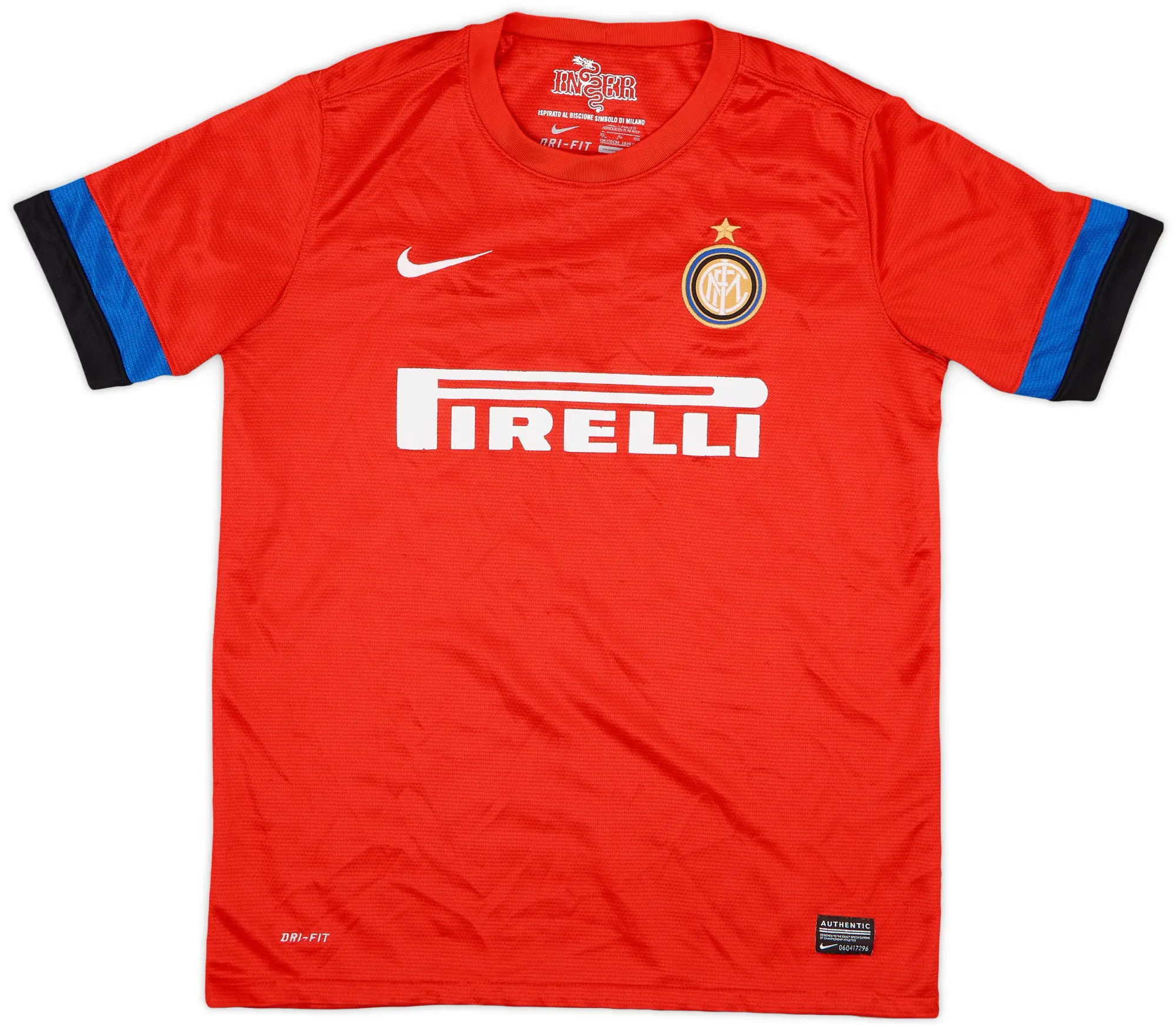 Nike 2012-13 Inter Milan Away Shirt - 7/10 - (XL.Boys)