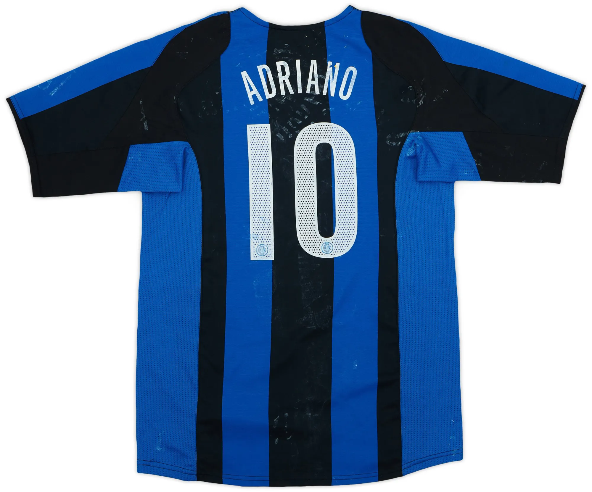 Nike 2004-05 Inter Milan Home Shirt Adriano #10 - 3/10 - (XL.Boys