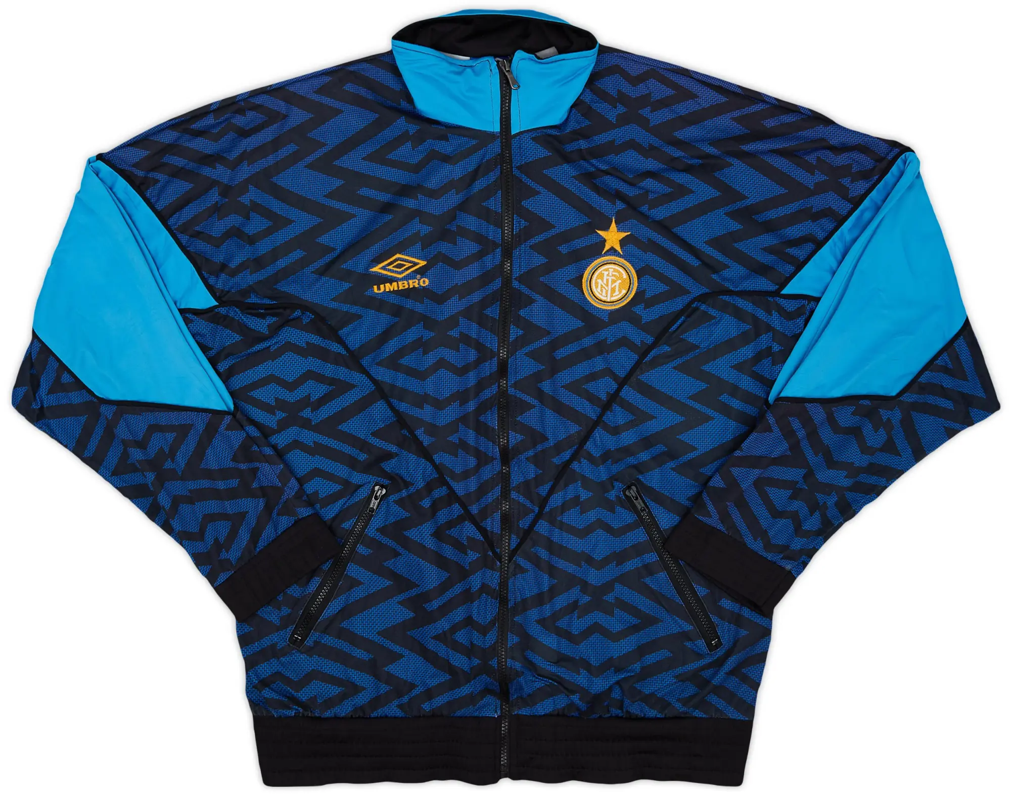 1994-95 Inter Milan Umbro Track Jacket - 8/10 - (S)