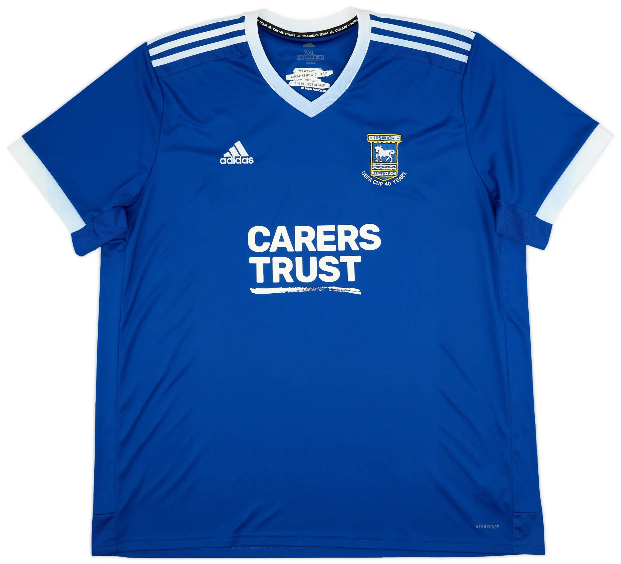 adidas 2020-21 Ipswich Home Shirt - 9/10 - (3XL)