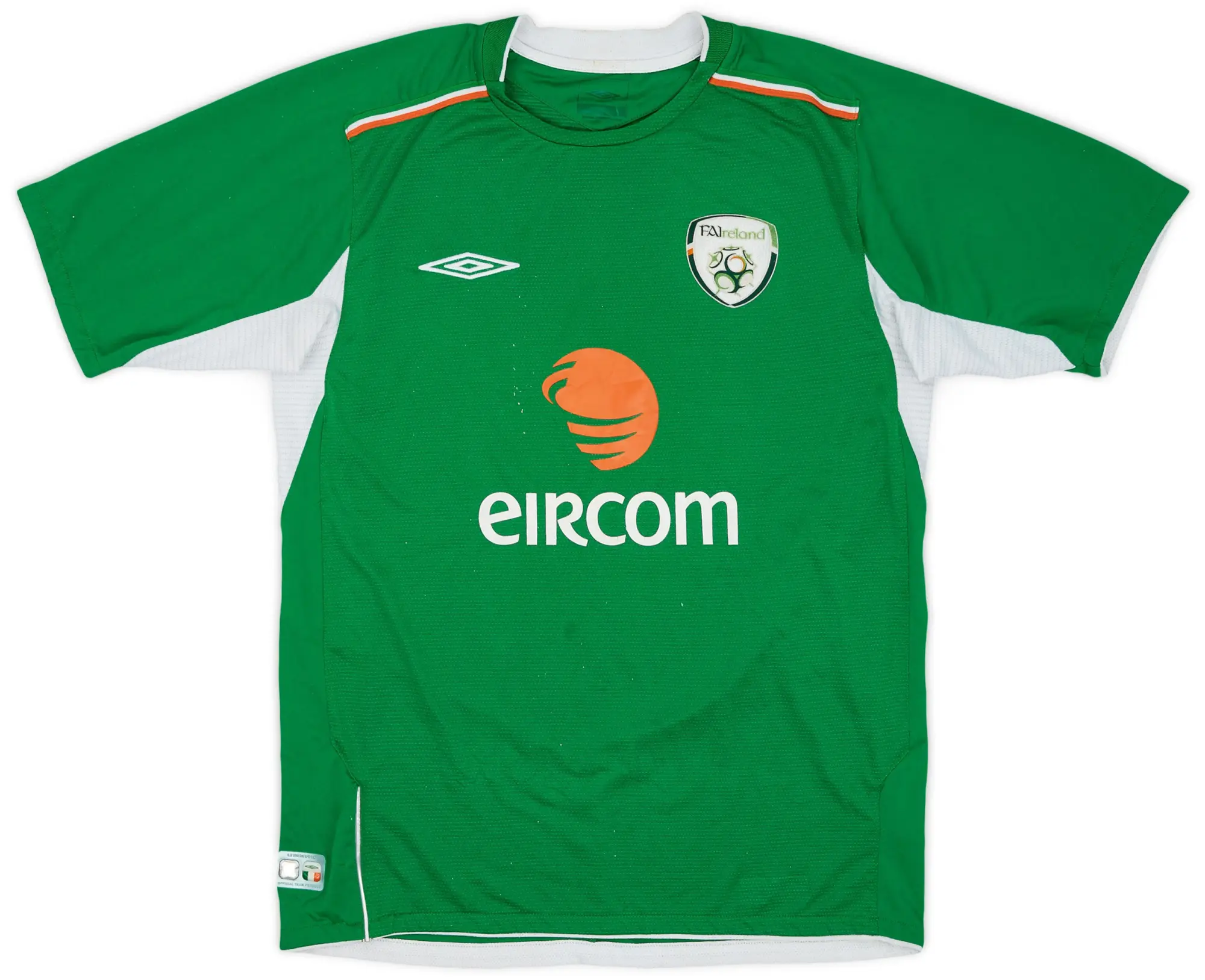 Umbro 2004-06 Ireland Home Shirt - 5/10 - (M)