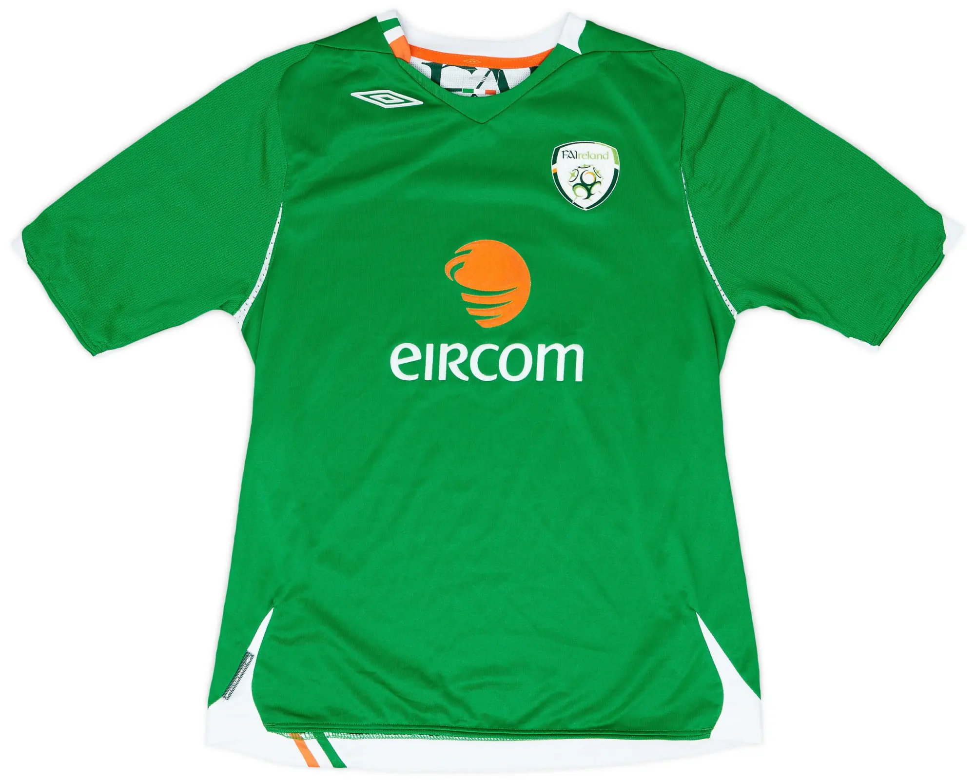 Umbro 2006-08 Ireland Home Shirt - 8/10 - (Women's M)