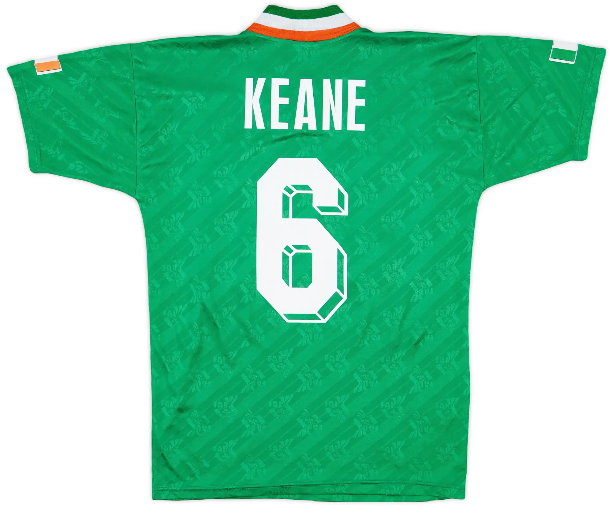 adidas 1994 Ireland Home Shirt Keane #6 - 8/10 - (S)