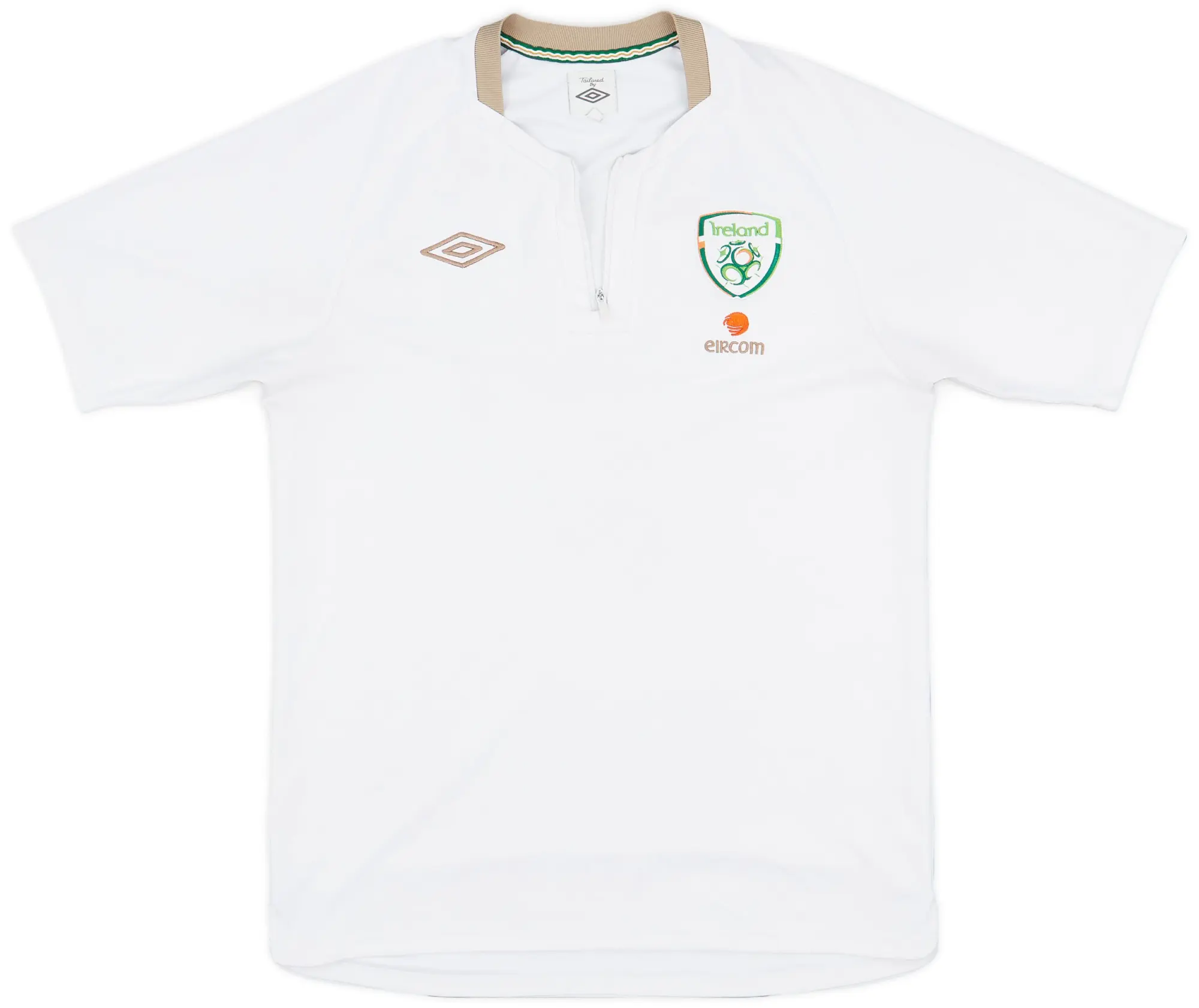 2010-12 Ireland Umbro 1/4 Zip Training Top - 4/10 - (L)