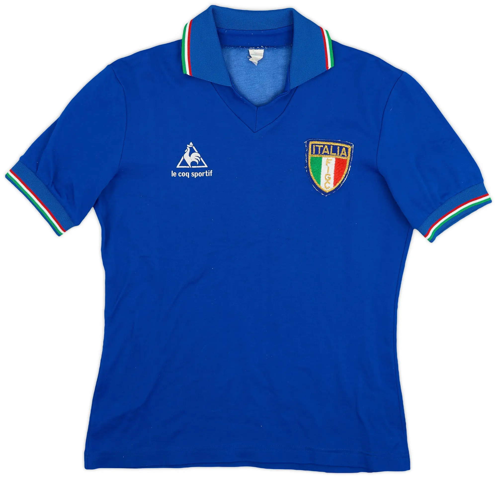 LeCoqSportif 1982 Italy Home Shirt - 8/10 - (S)