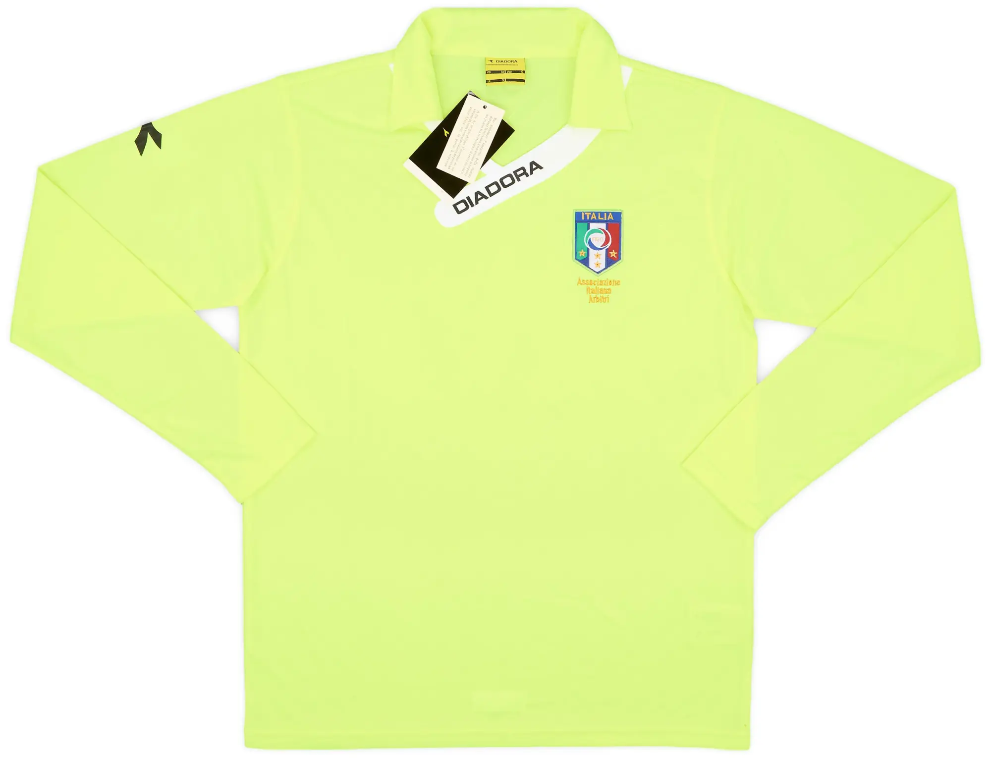 2010-11 Italy Diadora Referee L/S Shirt (S)