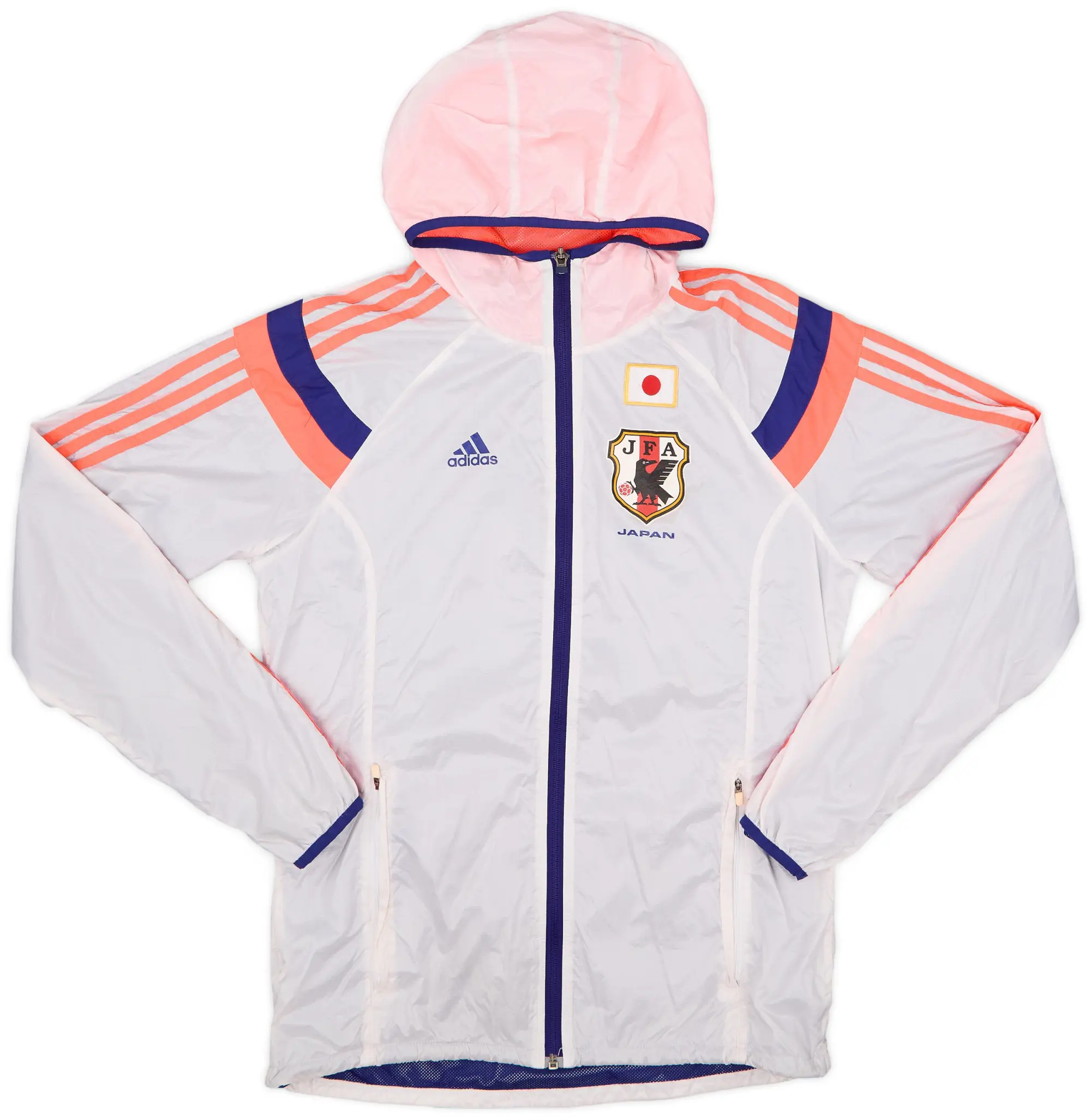 2013-14 Japan adidas Hooded Track Jacket - 6/10 - (S)