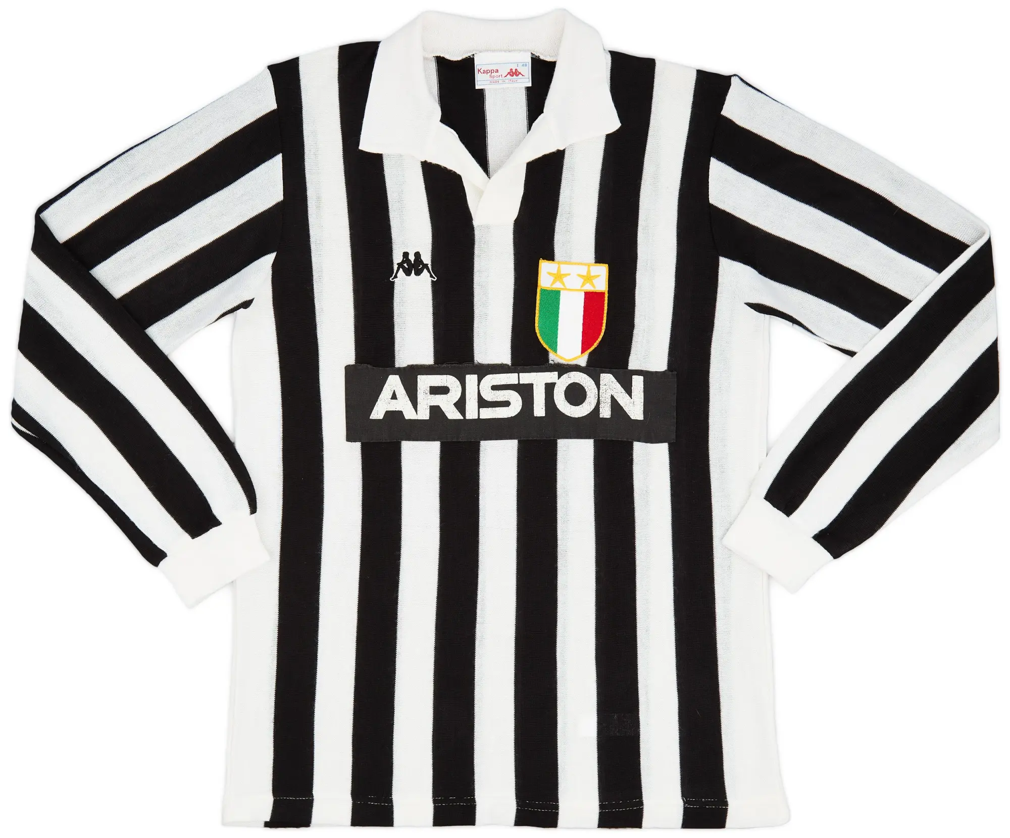 Kappa 1982-83 Juventus Home L/S Shirt #8 - 9/10 - (S)