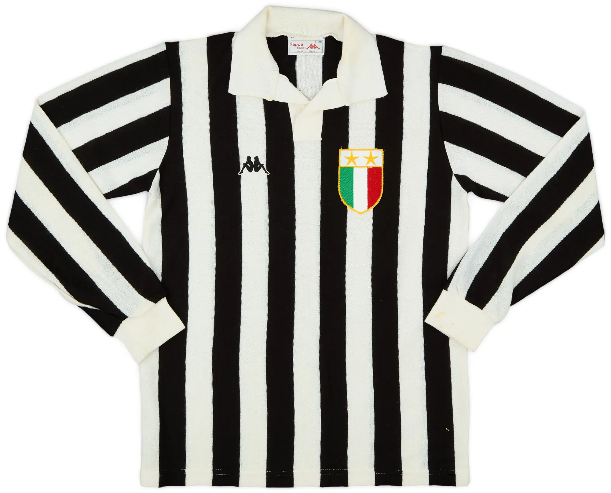 Kappa 1984-85 Juventus Home L/S Shirt - 9/10 - (XL)