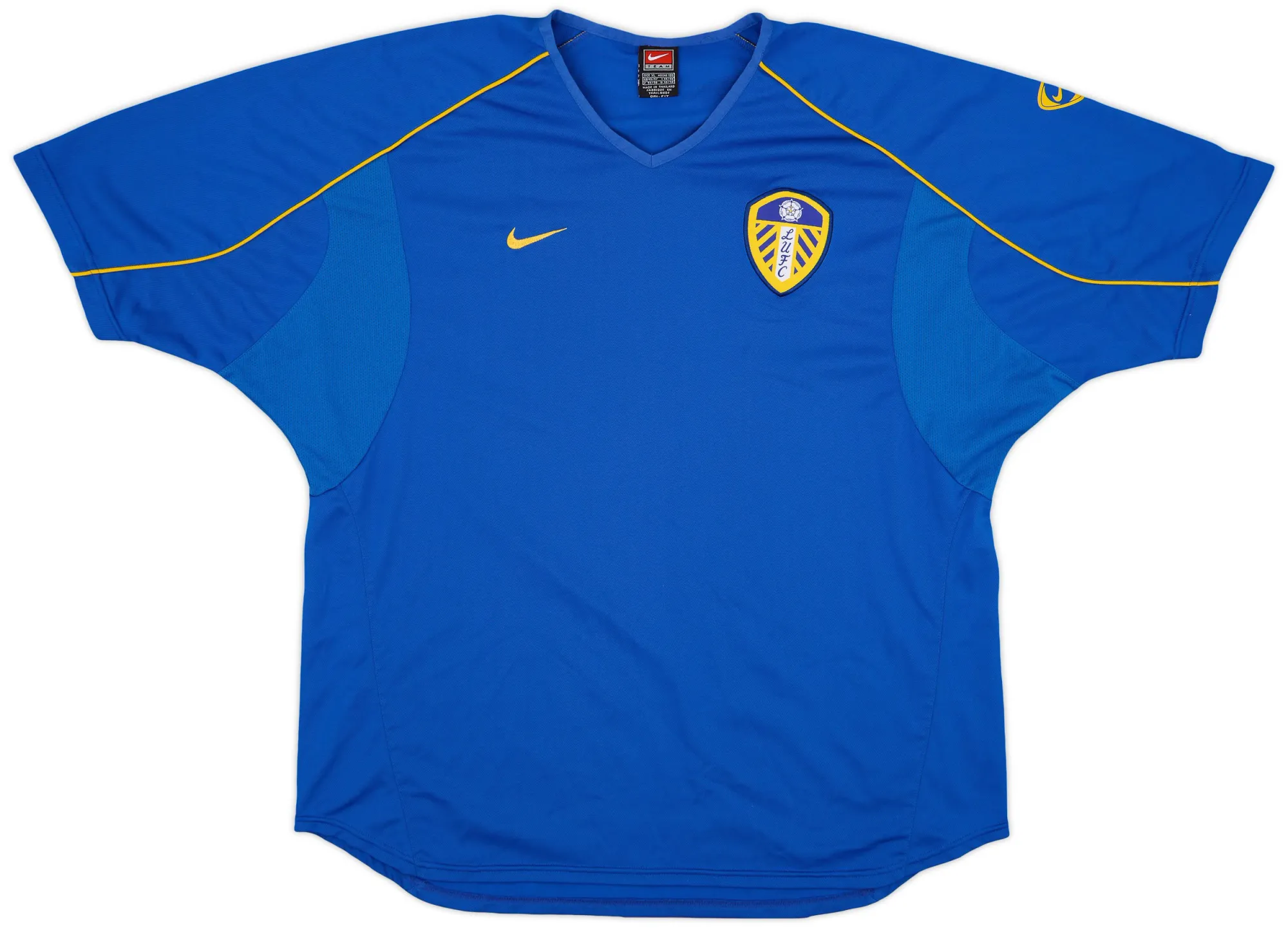 Nike Leeds United Dri-FIT シャツ XL Training Shirt Leeds United Training Gear 2001-02 Leeds United