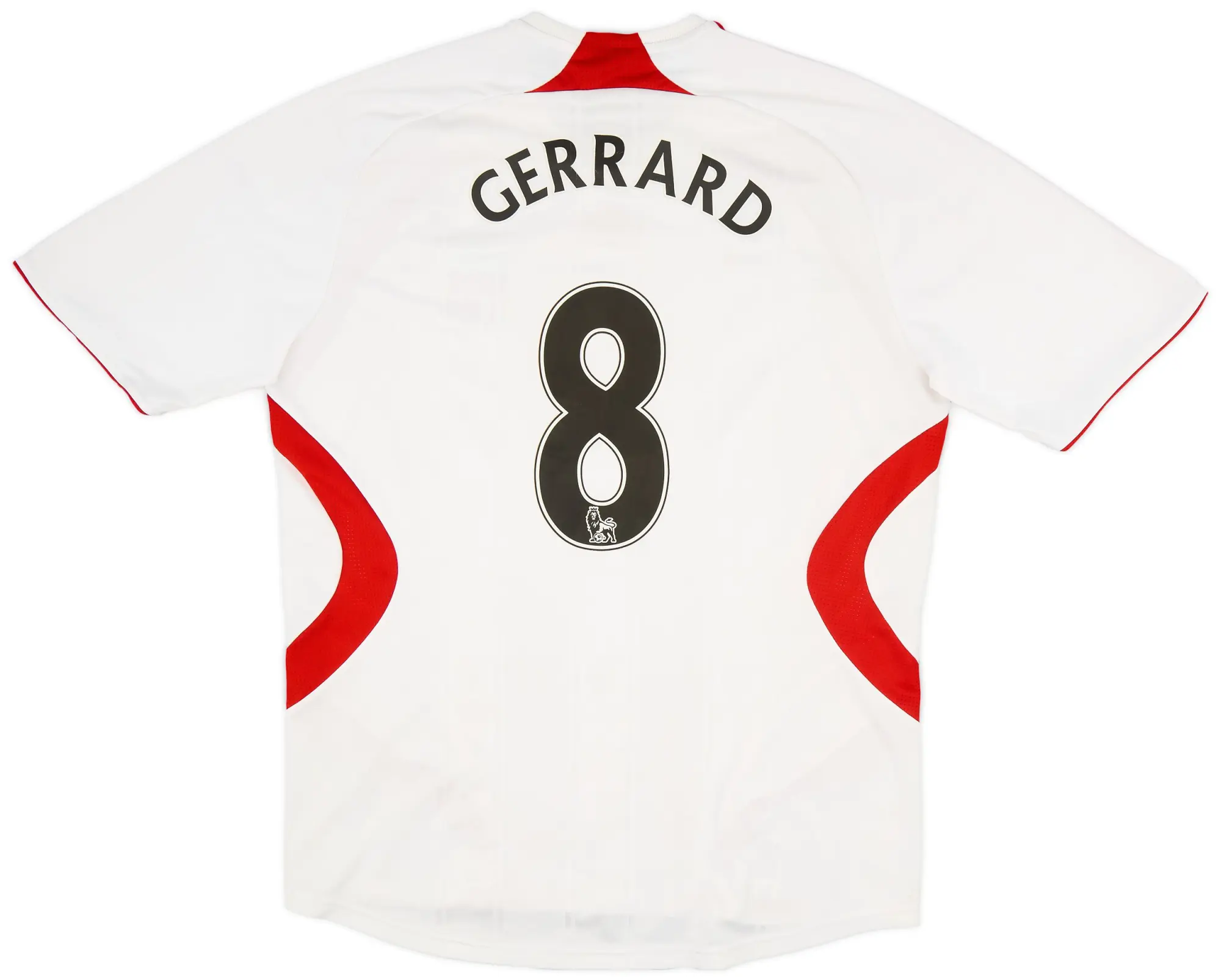 adidas 2007-08 Liverpool Away Shirt Gerrard #8 - 5/10 - (L)
