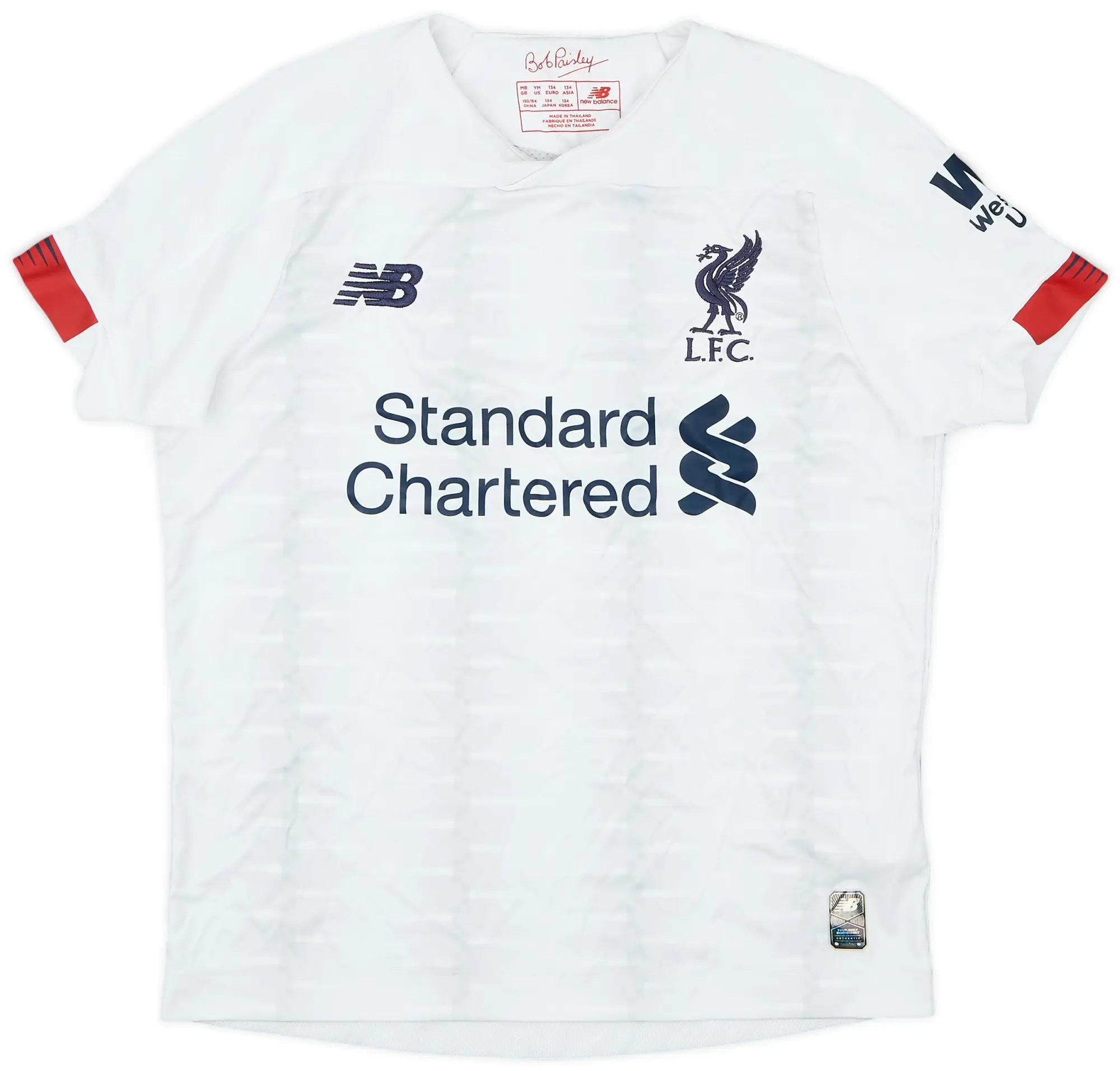 NewBalance 2019-20 Liverpool Away Shirt - 6/10 - (M.Boys)