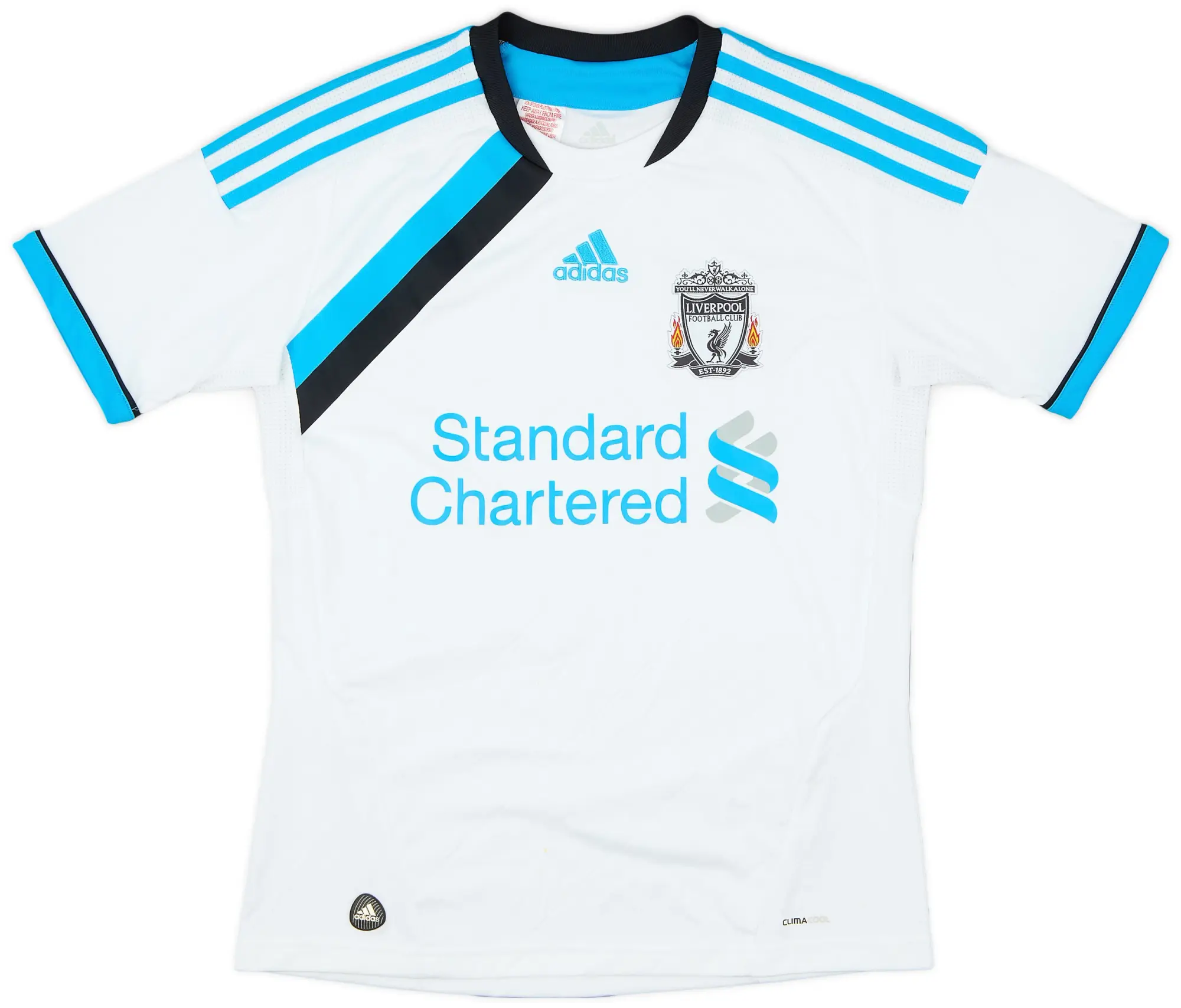 adidas 2011-12 Liverpool Third Shirt - 7/10 - (L.Boys)