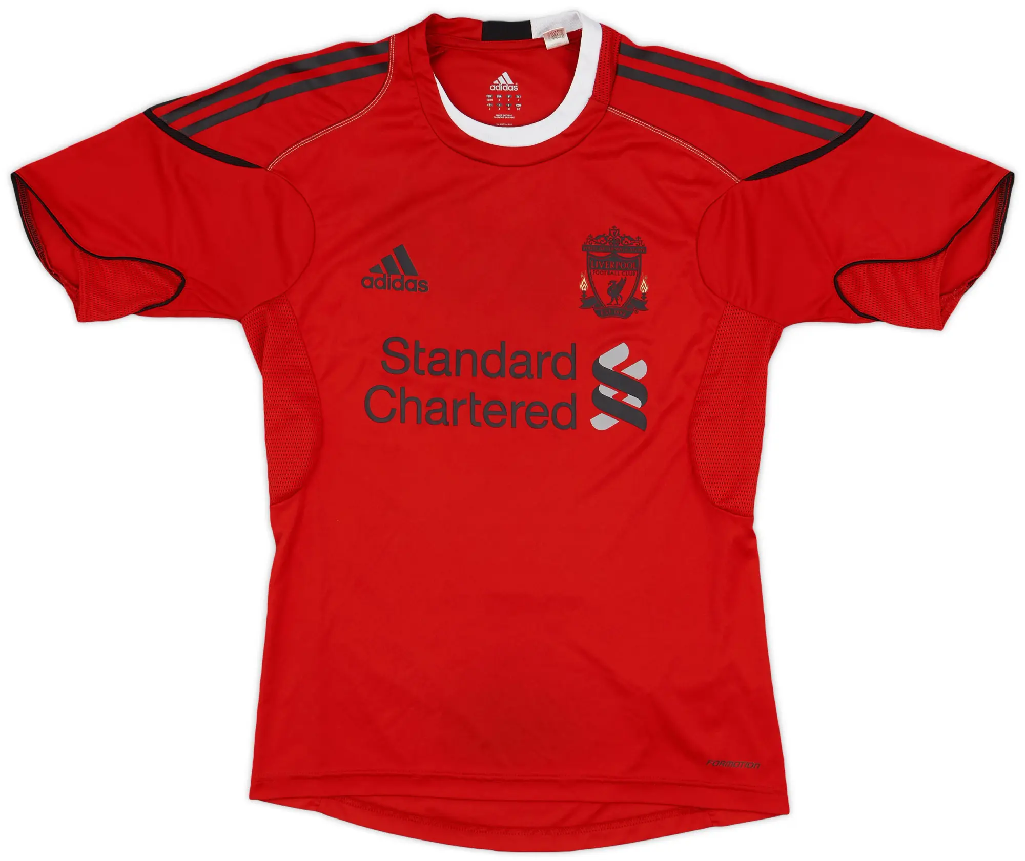2010-11 Liverpool adidas Formotion Training Shirt - 8/10 - (S)