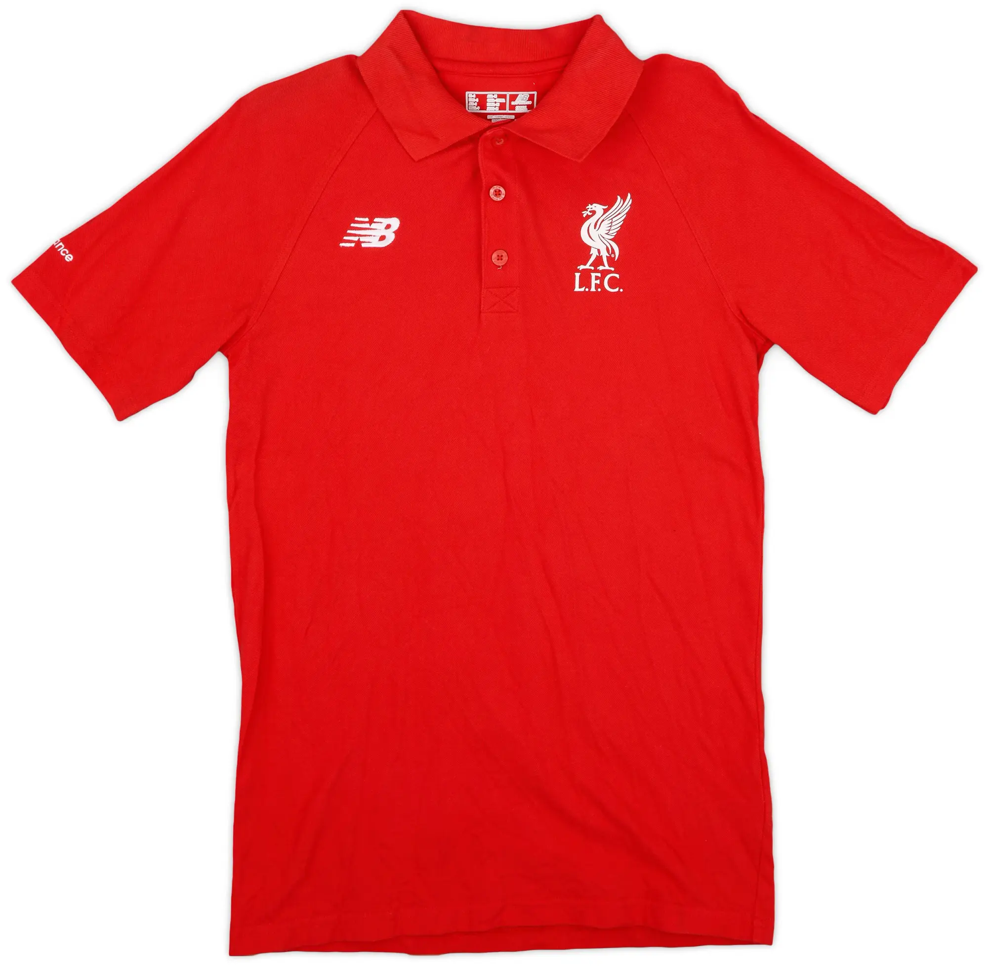 2015-16 Liverpool New Balance Polo Shirt - 9/10 - (S)