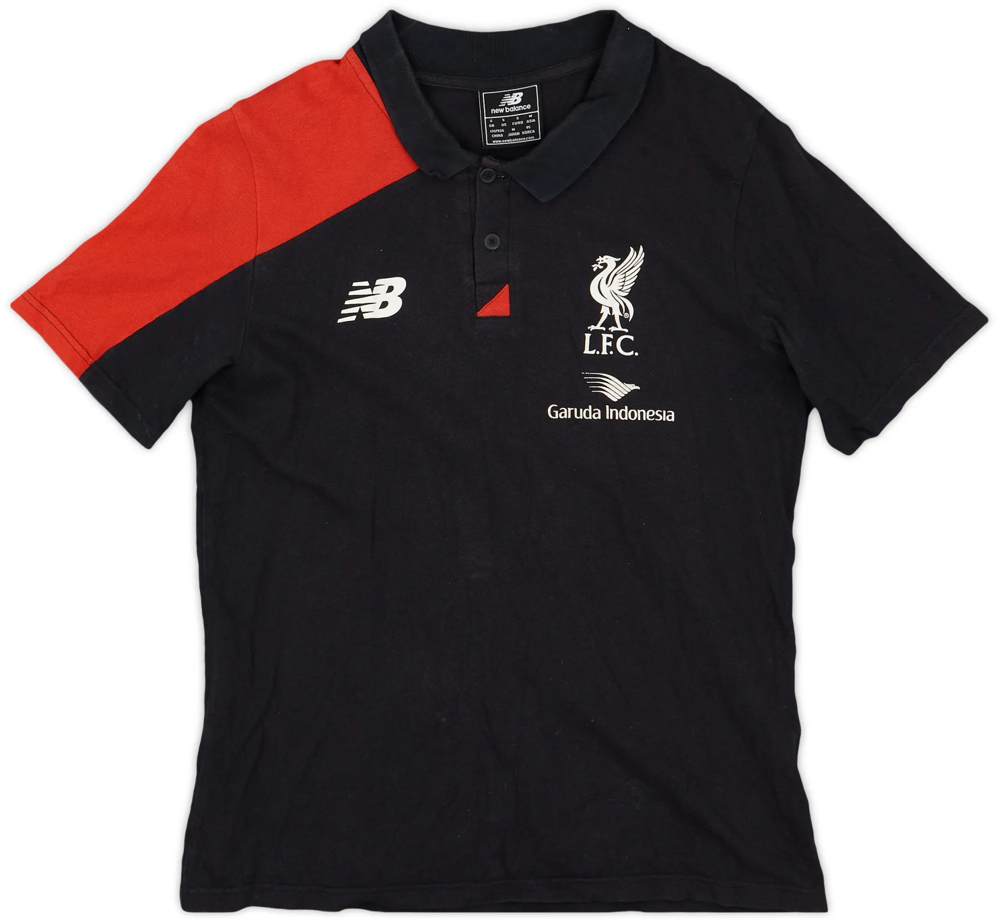 2015-16 Liverpool New Balance Polo Shirt - 5/10 - (S)