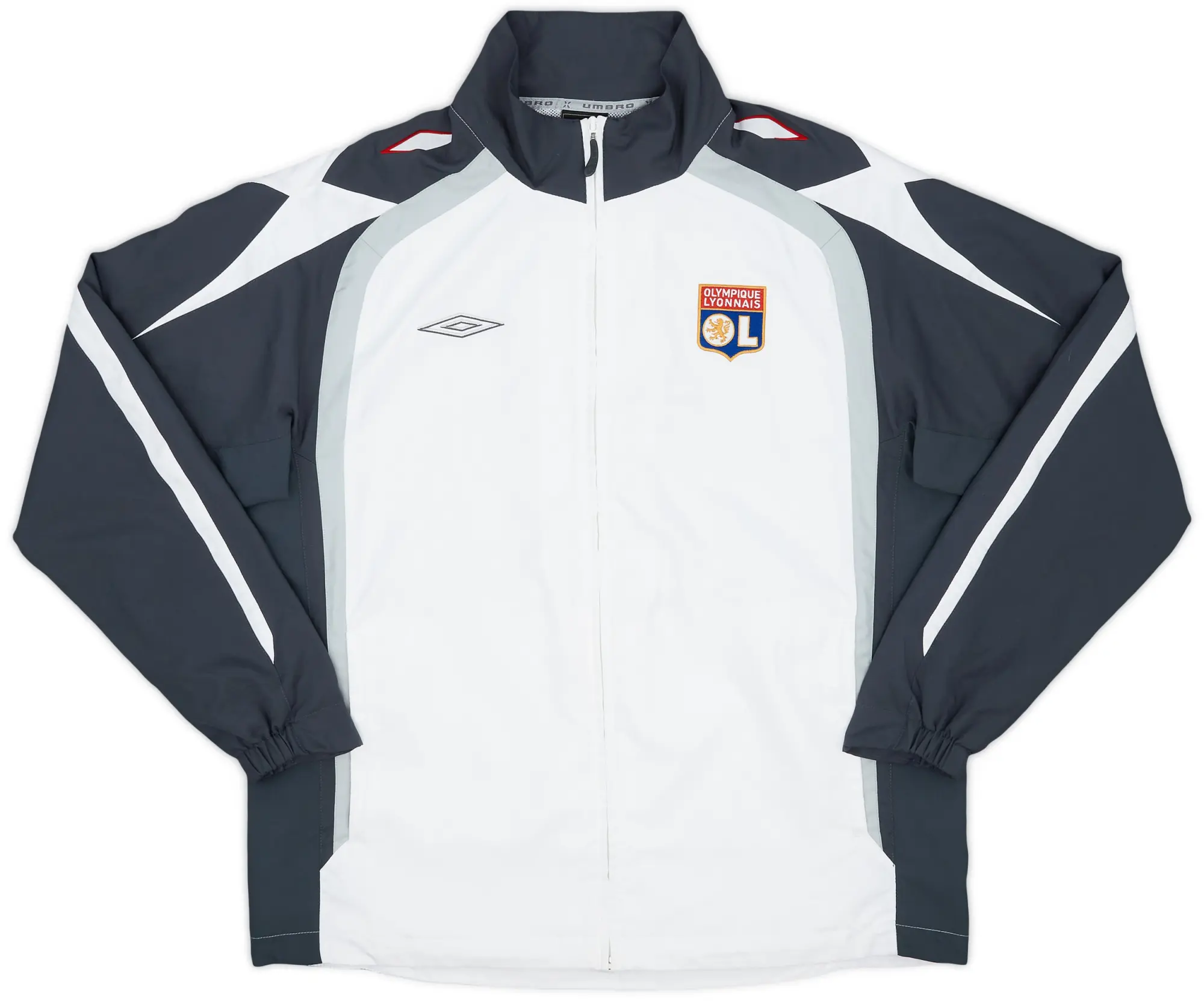 2007-08 Lyon Umbro Track Jacket - 8/10 - (XL)