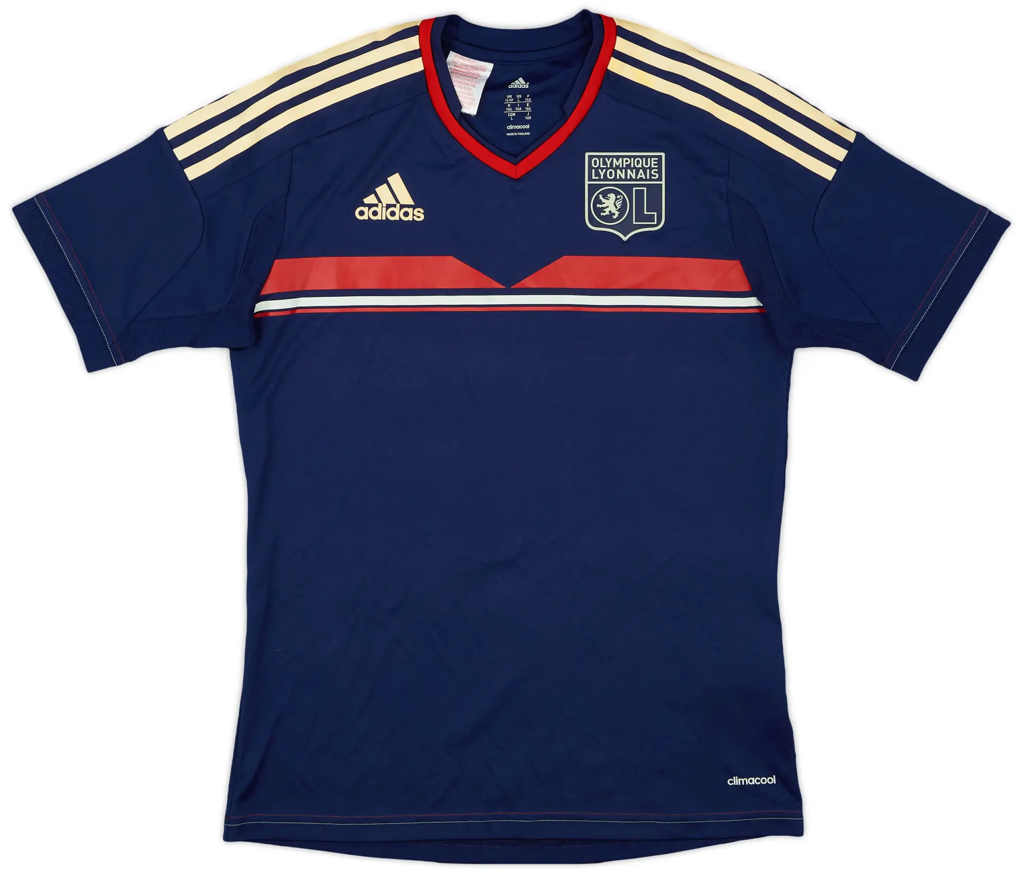 adidas 2013-14 Lyon Third Shirt - 8/10 - (L.Boys)