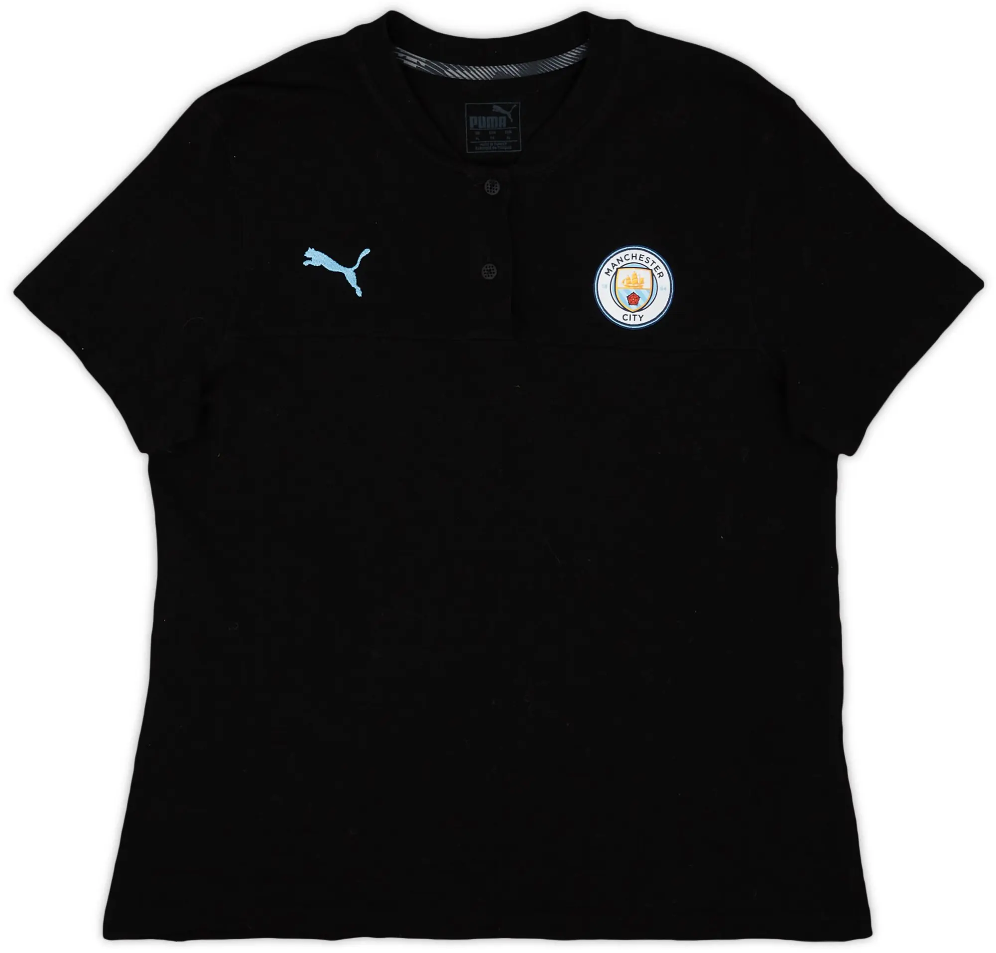 2019-20 Manchester City Puma Polo Shirt - 8/10 - (Women's XL)