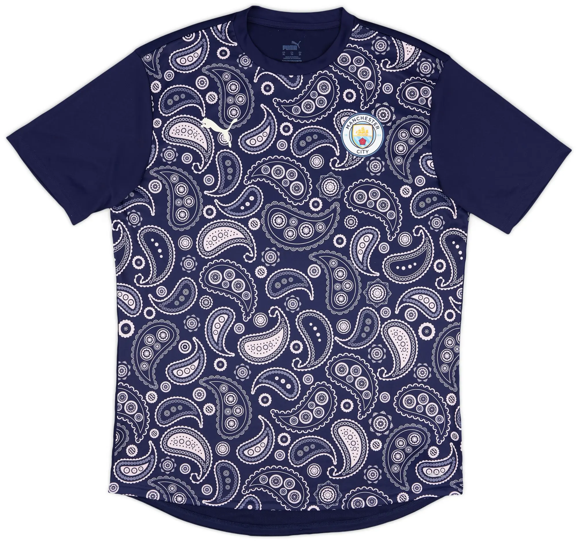 2020-21 Manchester City Puma Training Shirt - 9/10 - (XL)