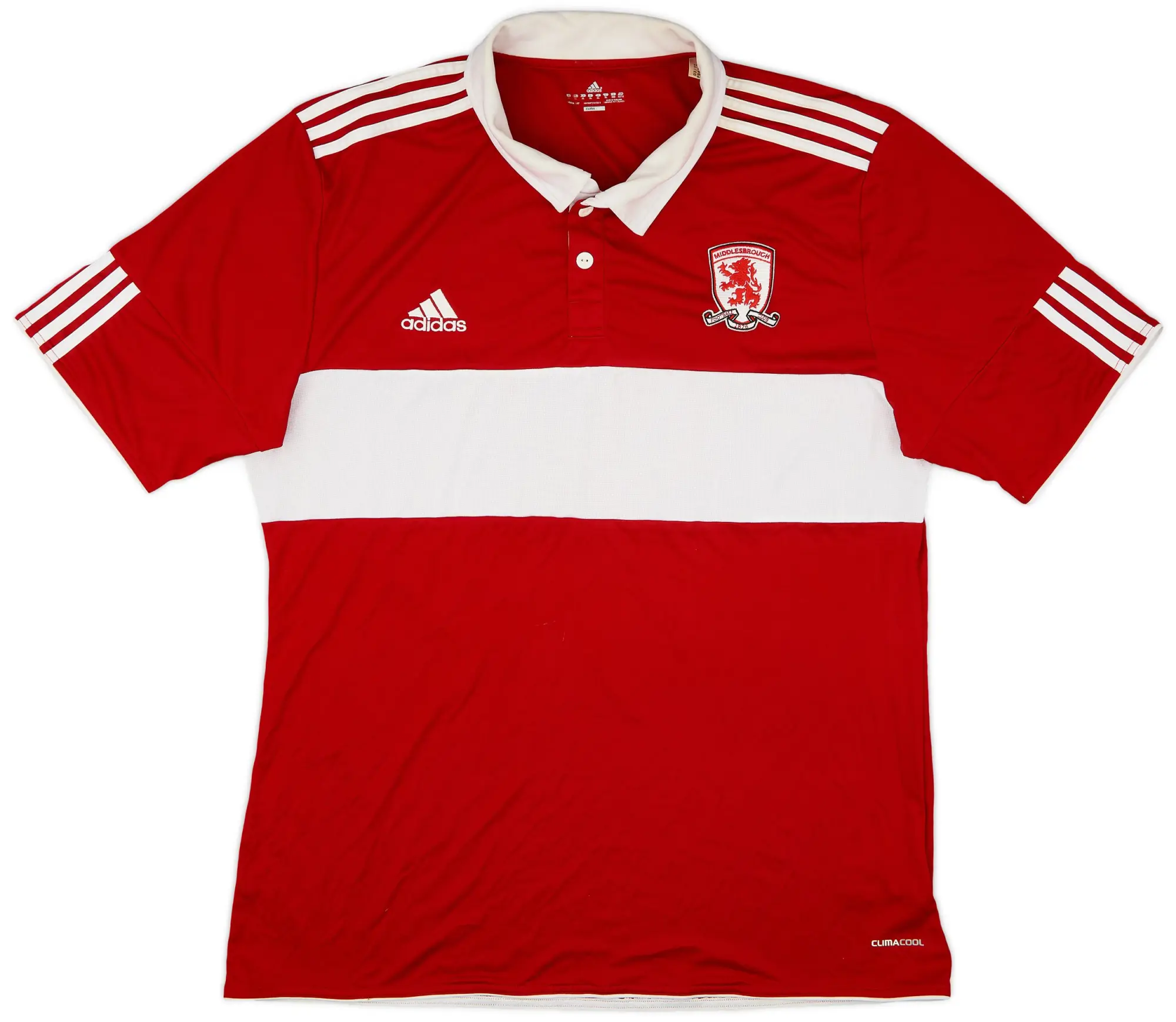 adidas 2010-11 Middlesbrough Home Shirt - 6/10 - (XL)