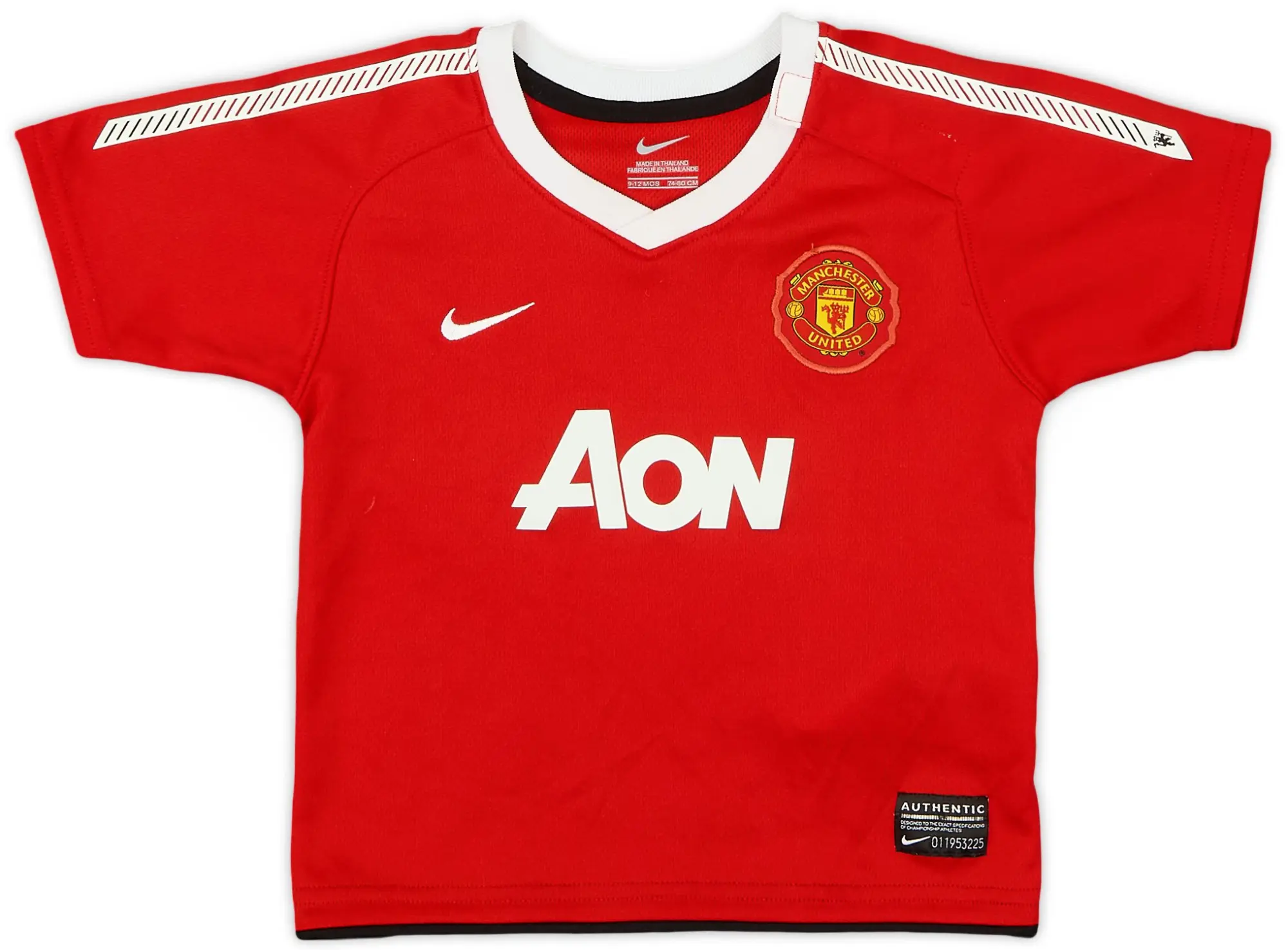 Nike 2010-11 Manchester United Home Shirt - 7/10 - (9-12 Months)