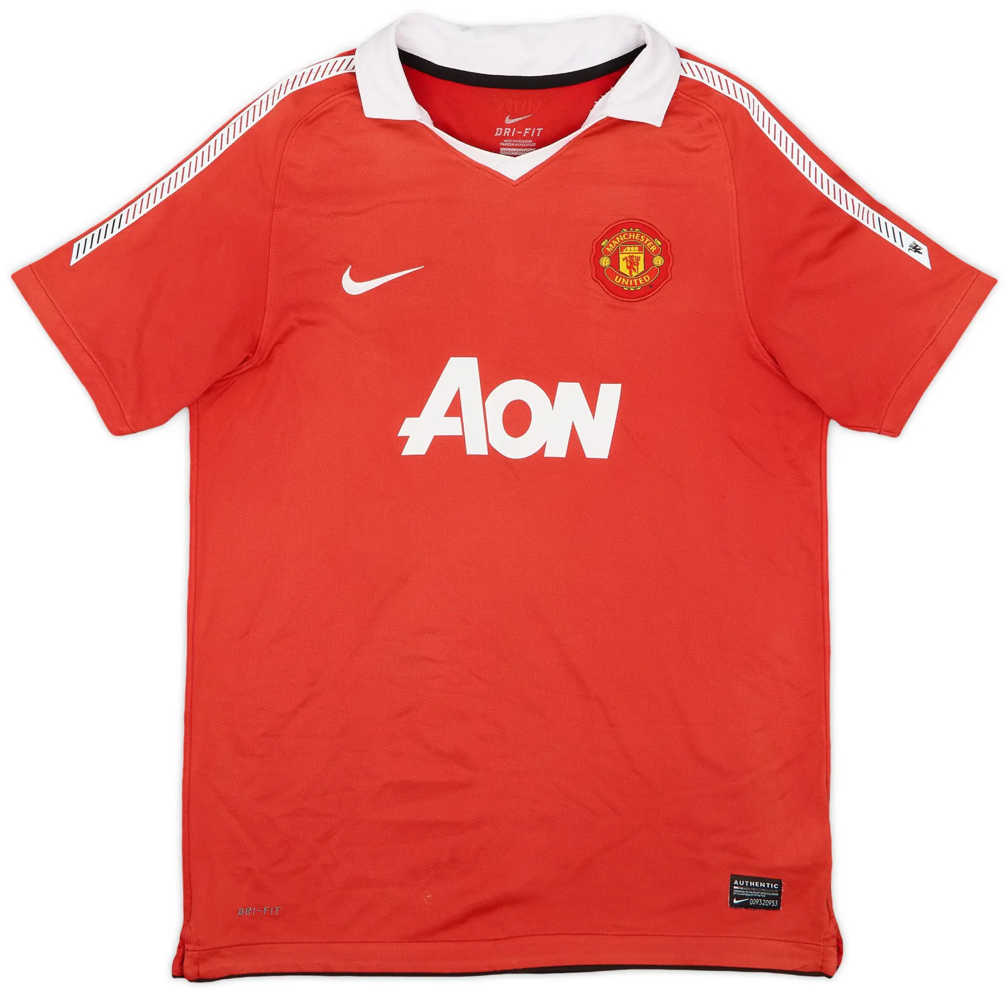 Nike 2010-11 Manchester United Home Shirt - 7/10 - (XL.Boys)