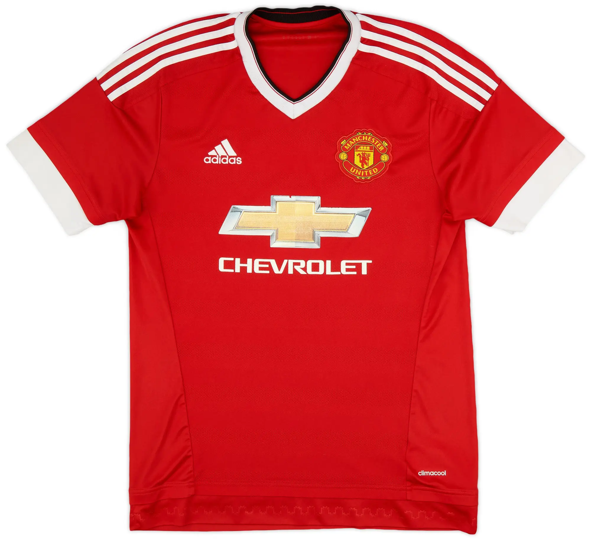adidas 2015-16 Manchester United Home Shirt - 6/10 - (M)