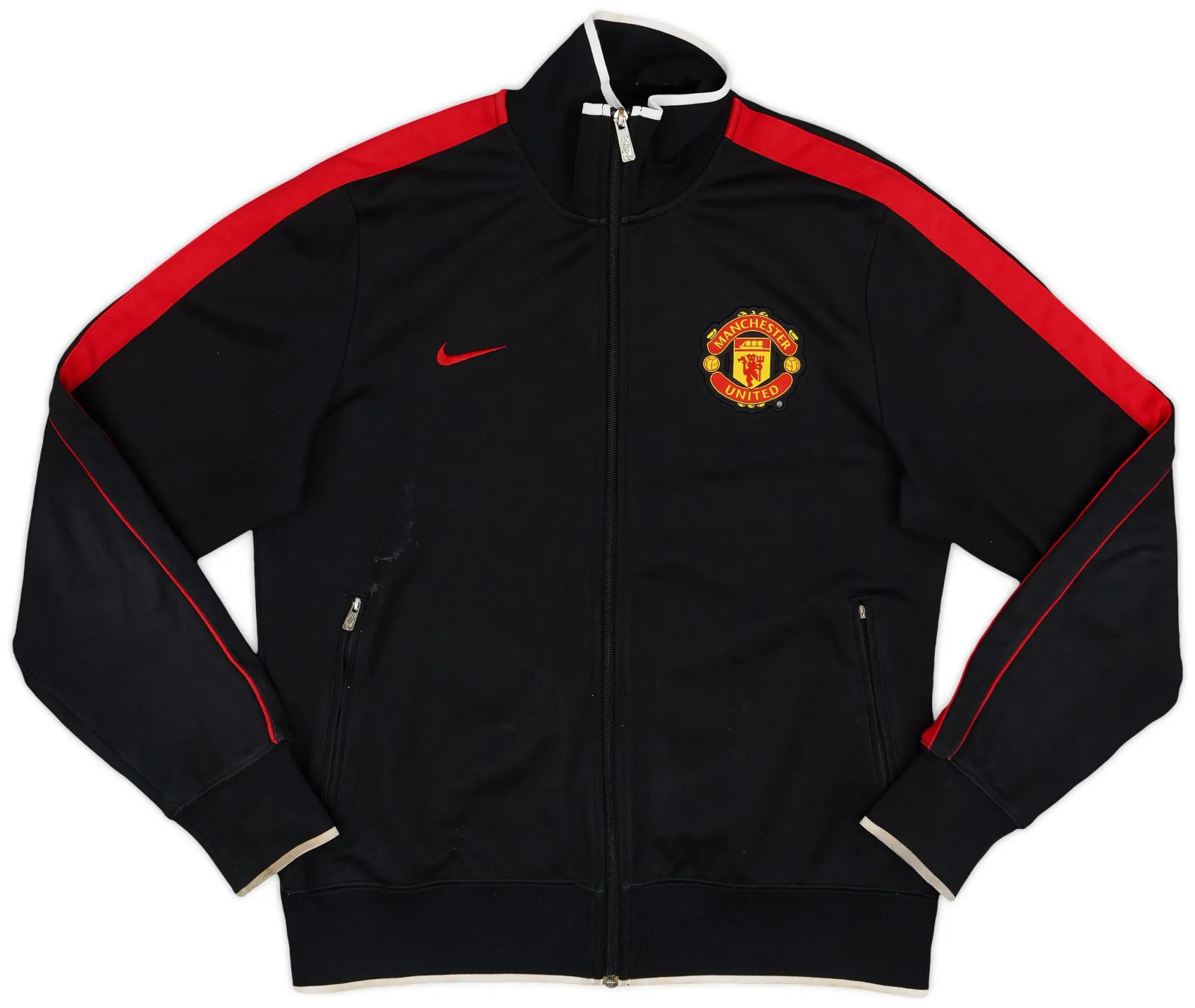 2011-12 Manchester United Nike N98 Track Jacket - 6/10 - (XL)