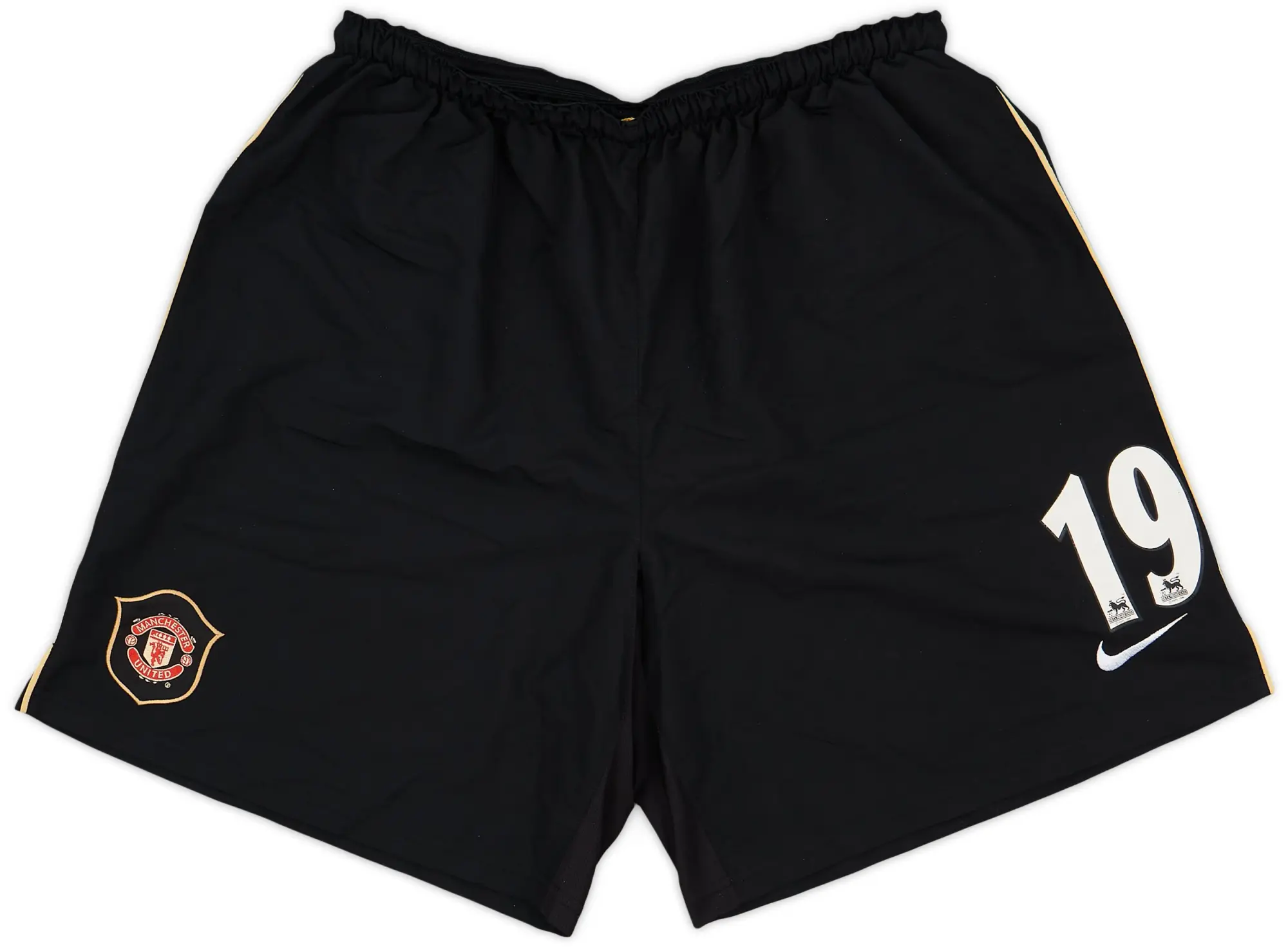 Nike 2006-07 Manchester United Away Shorts #19 - 6/10 - (L)