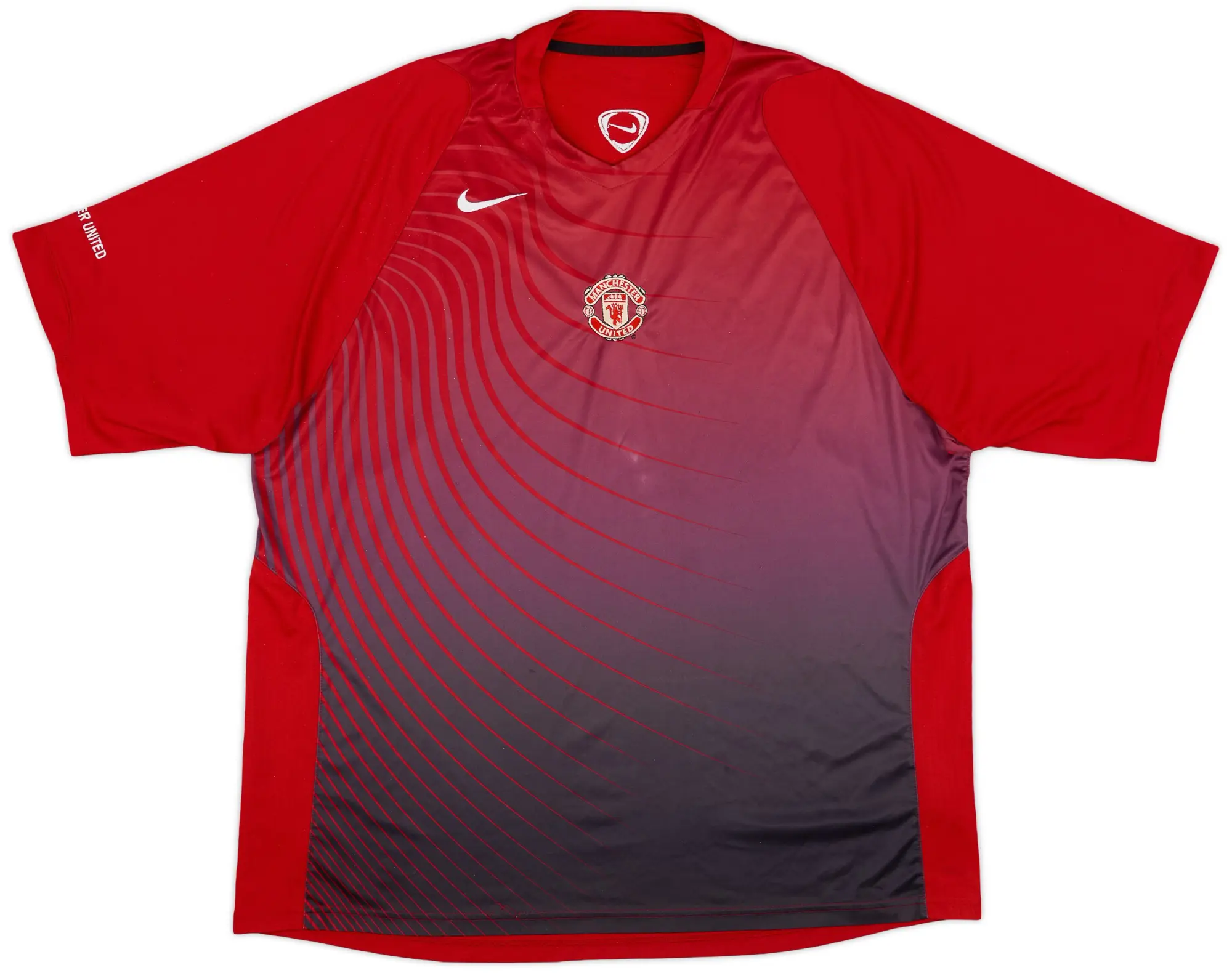 2006-07 Manchester United Nike Training Shirt - 7/10 - (L)