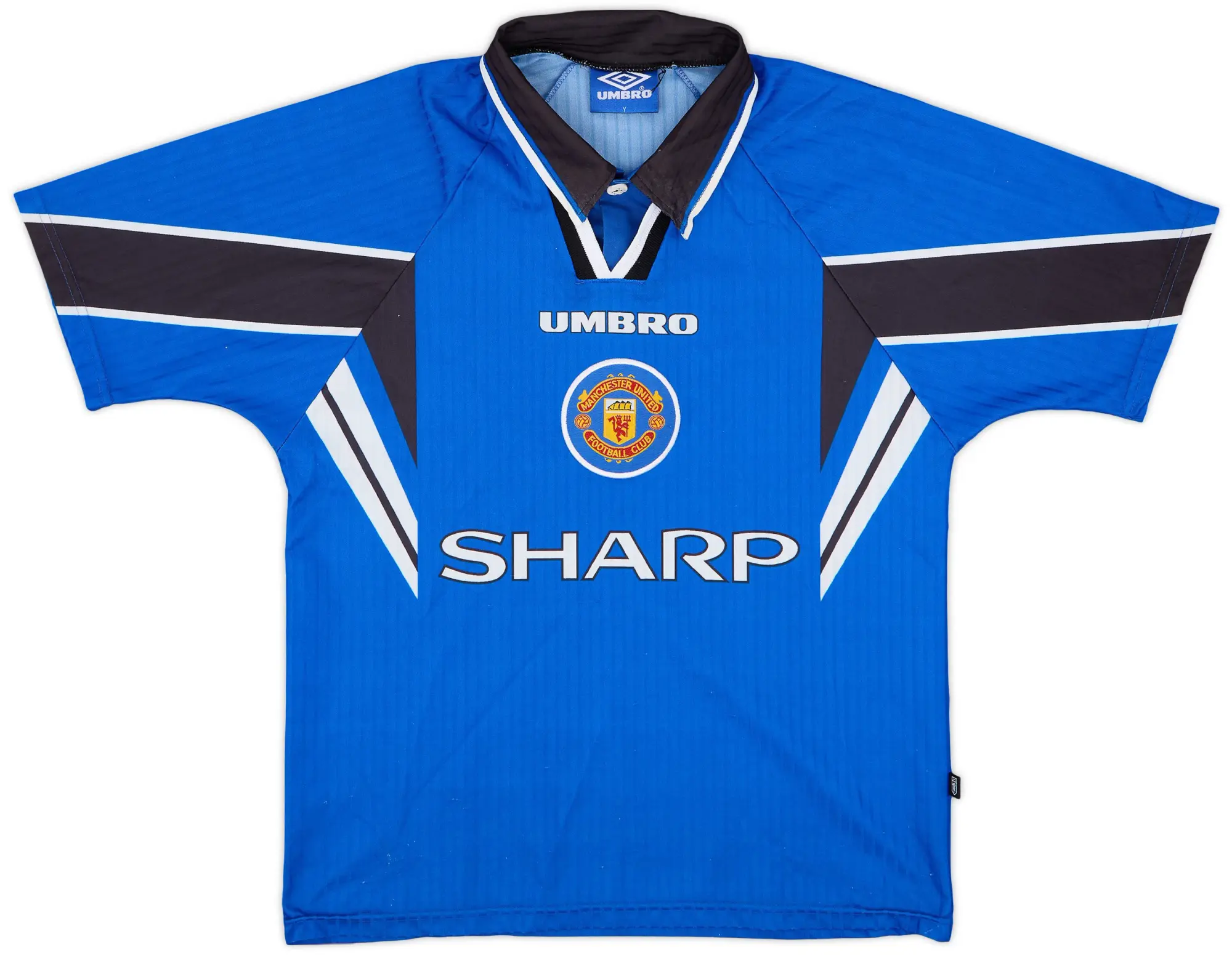 Umbro 1996-98 Manchester United Third Shirt - 8/10 - (Y)