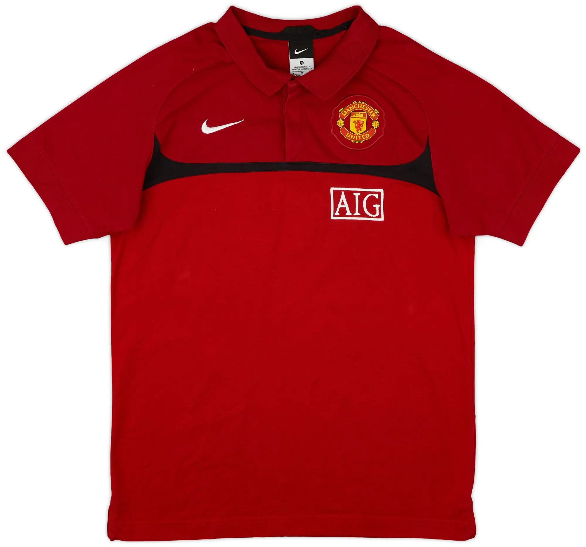 2010-11 Manchester United Nike Training Shirt - 9/10 - (L)