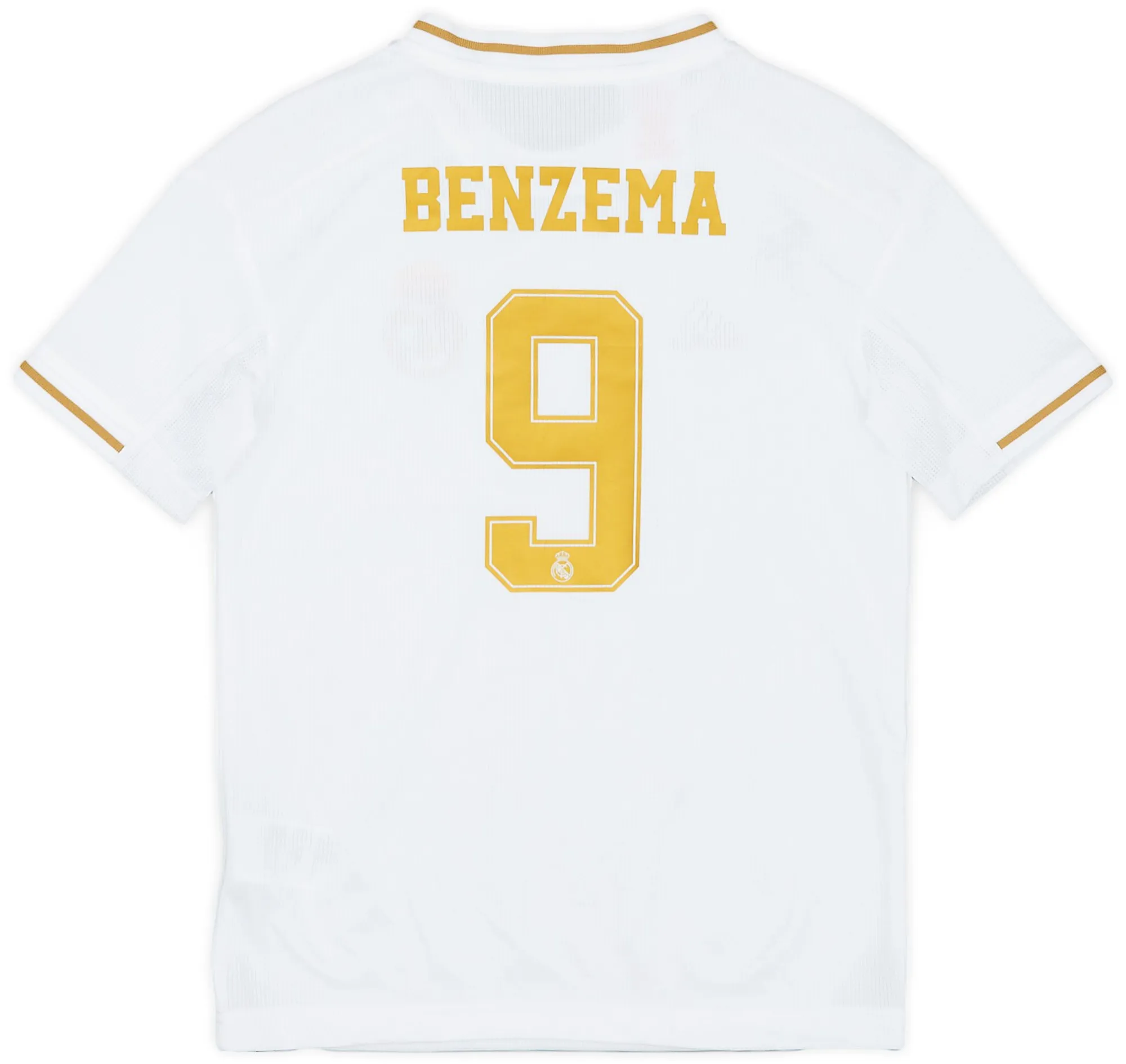 adidas 2019-20 Real Madrid Home Shirt Benzema #9 9/10