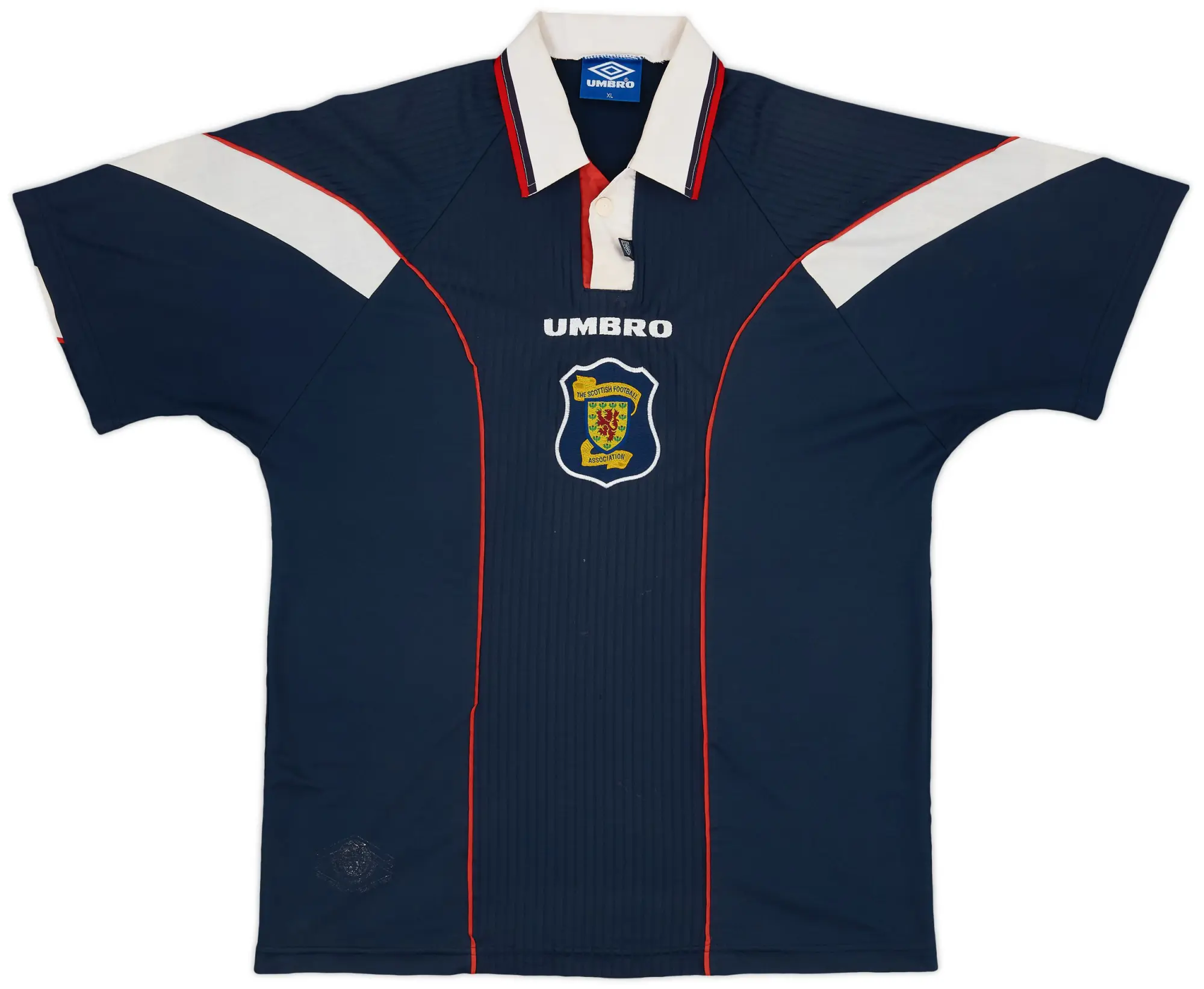 Umbro 1998-00 Scotland Home Shirt - 6/10 - (XL)