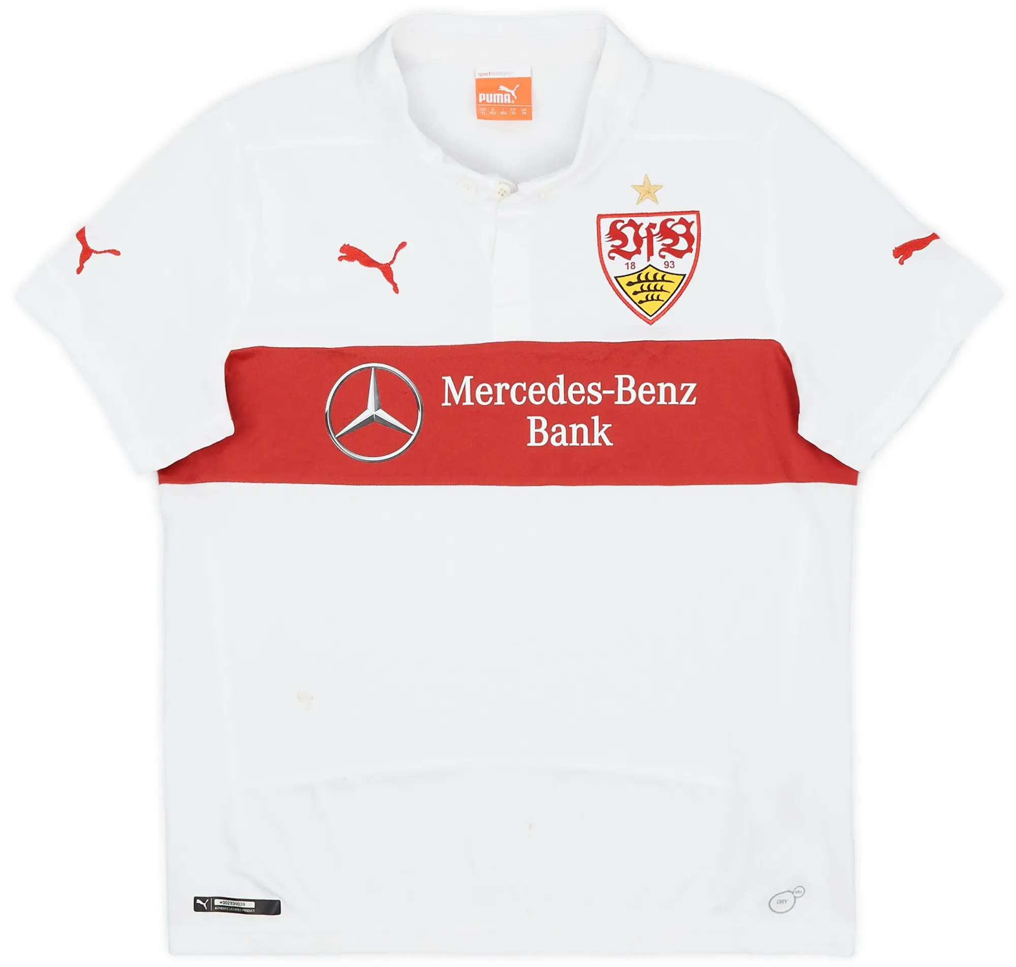 Puma 2014-15 Stuttgart Home Shirt - 6/10 - (L.Boys)