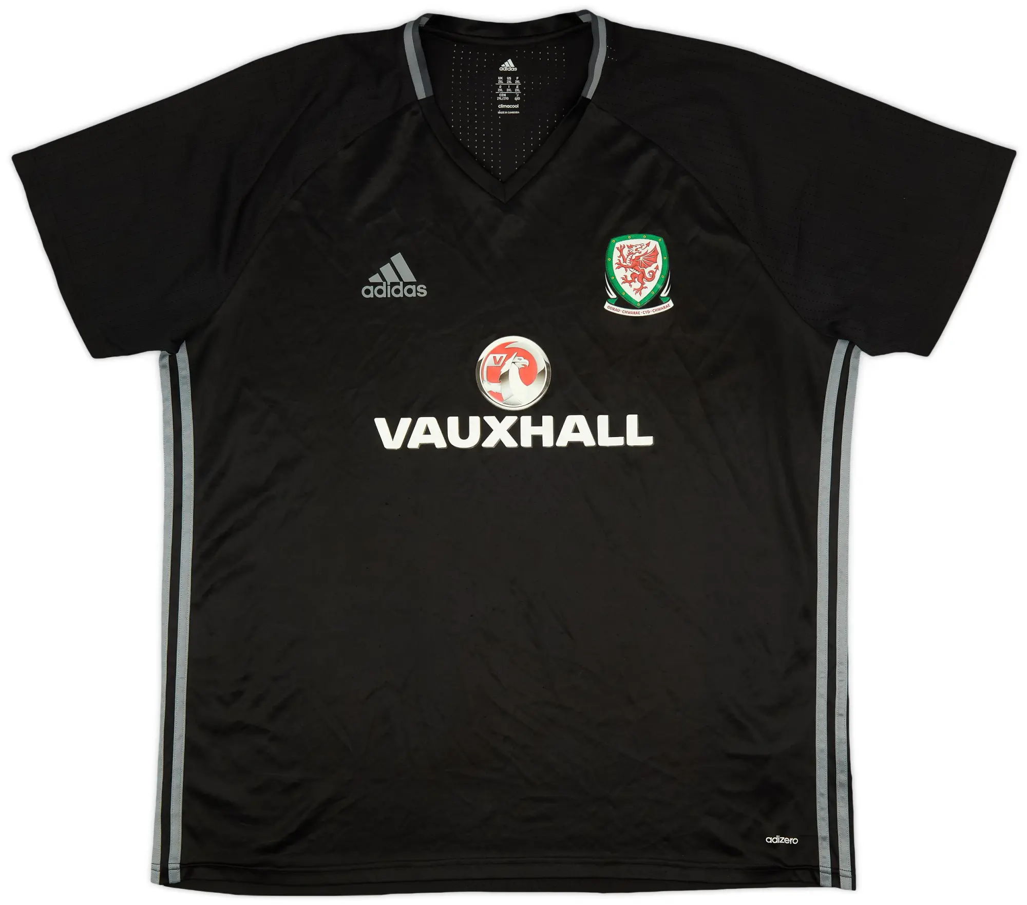 2016-17 Wales adidas Training Shirt - 10/10 - (XXL)