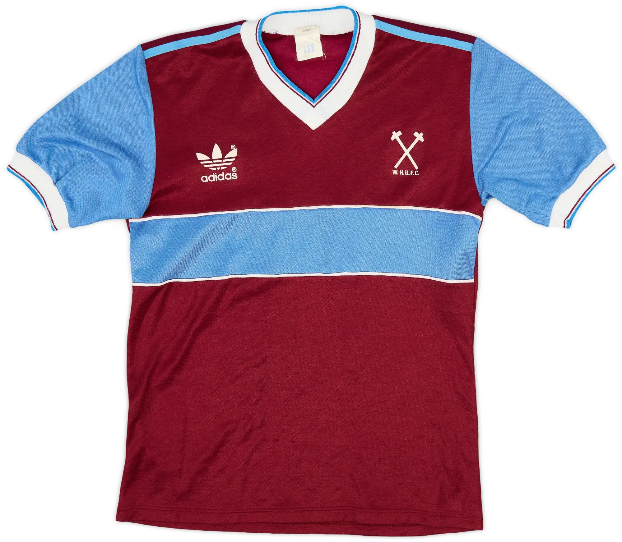 adidas 1983-85 West Ham Home Shirt - 8/10 - (M)