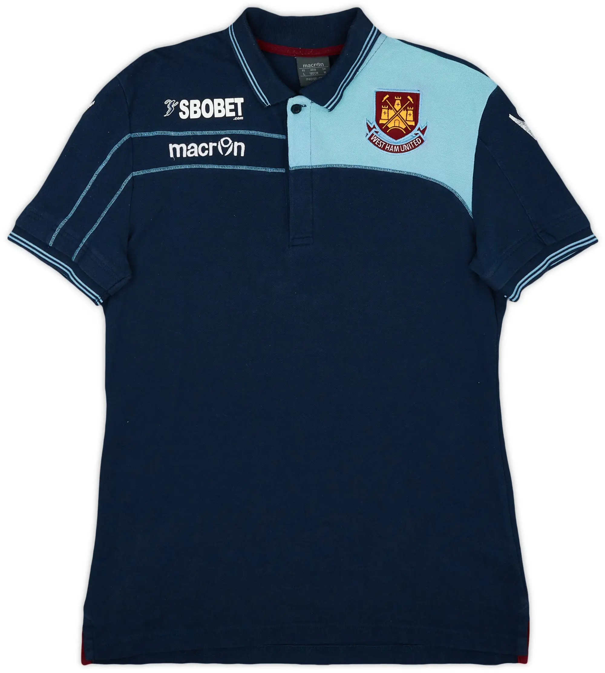 2010-11 West Ham Macron Polo Shirt - 7/10 - (M)