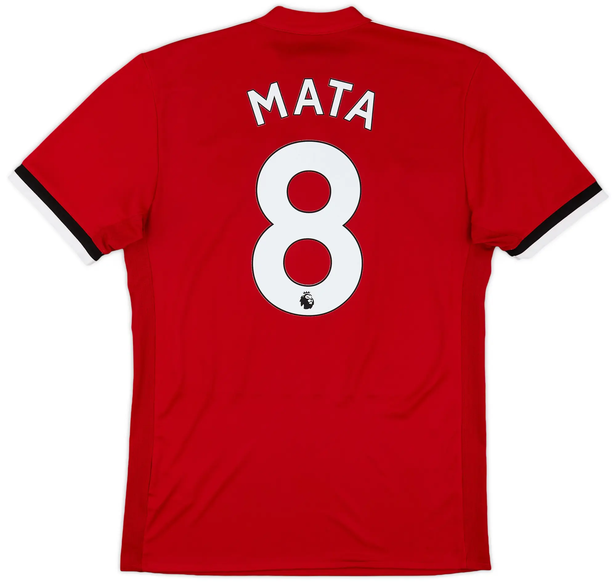 adidas 2017-18 Manchester United Home Shirt Mata #8 - 9/10 - (M)