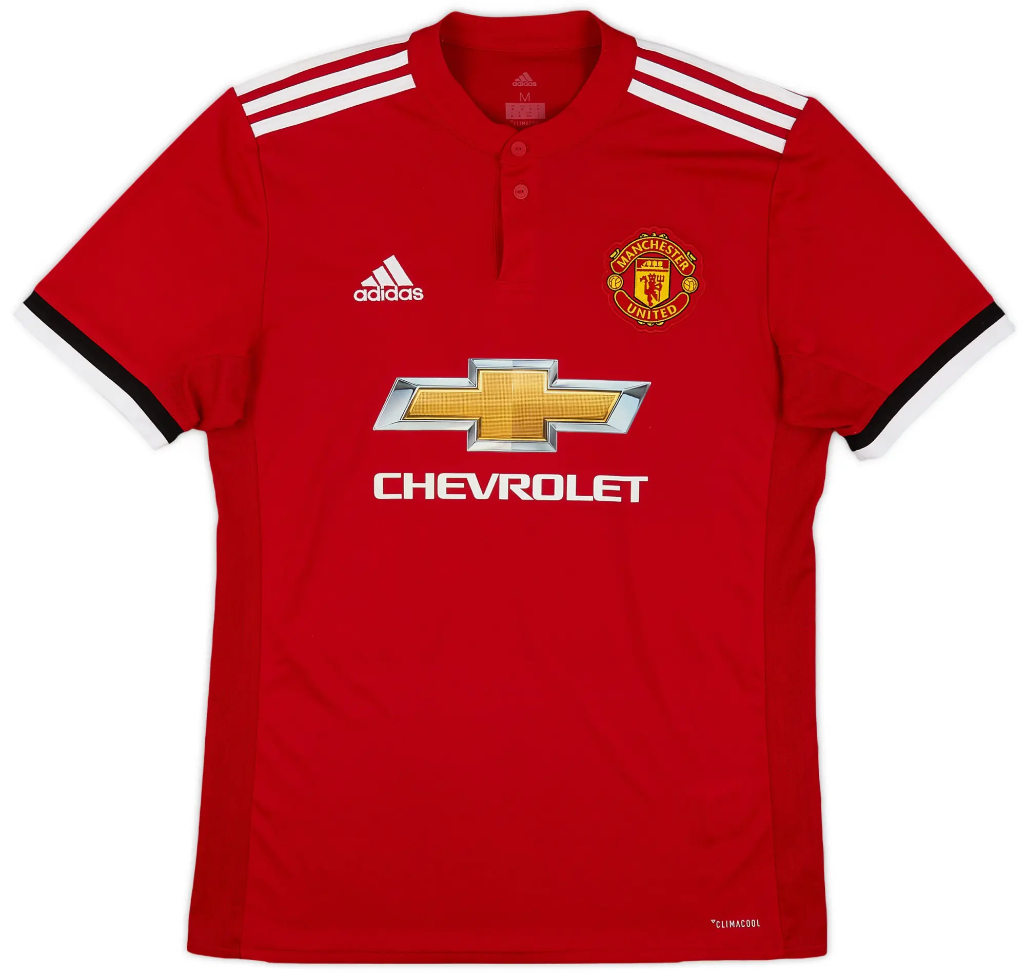 adidas 2017-18 Manchester United Home Shirt Mata #8 - 9/10 - (M)