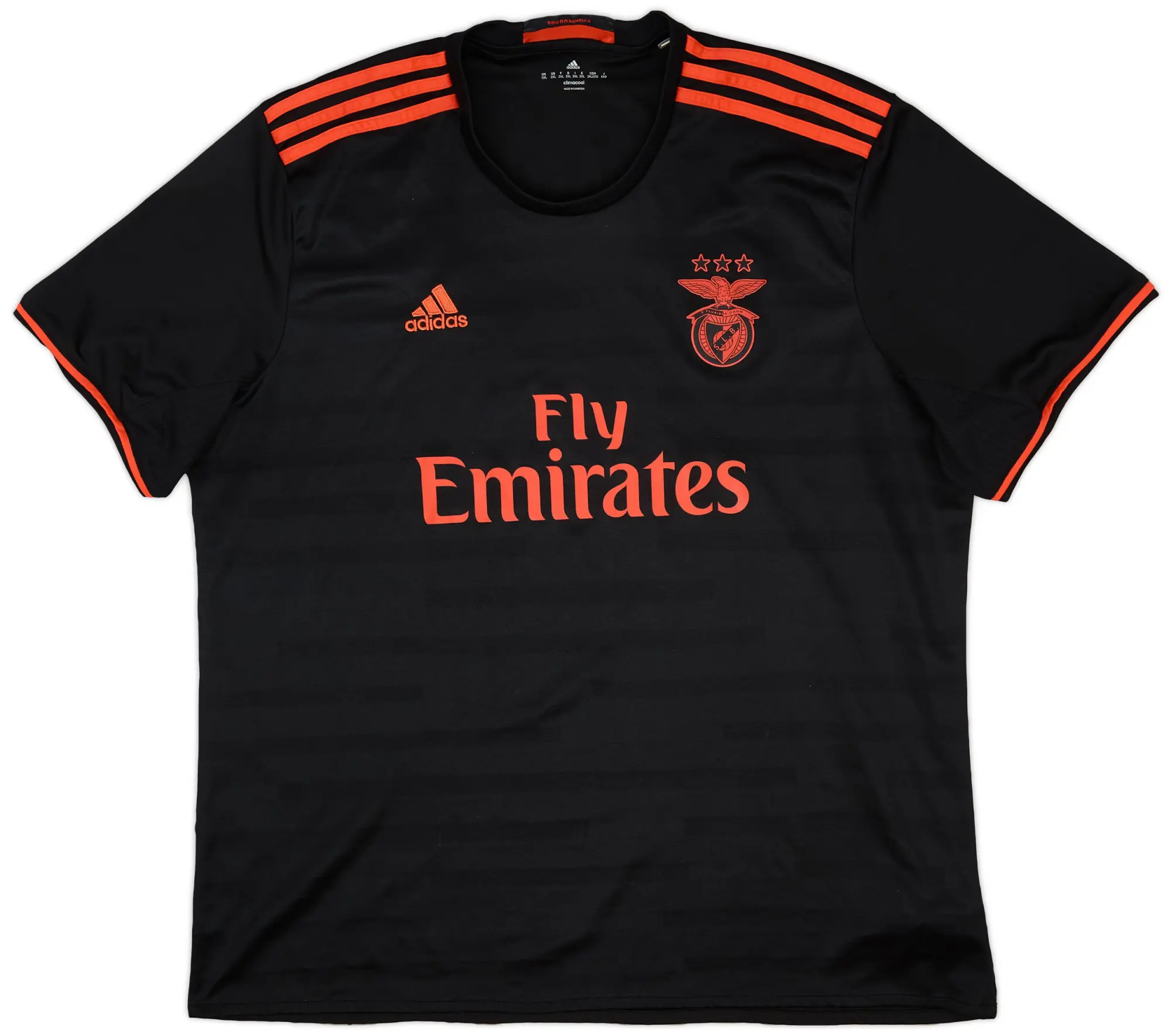 adidas 2016-17 Benfica Away Shirt V. Lindelof #14 - 8/10 - (XXL)