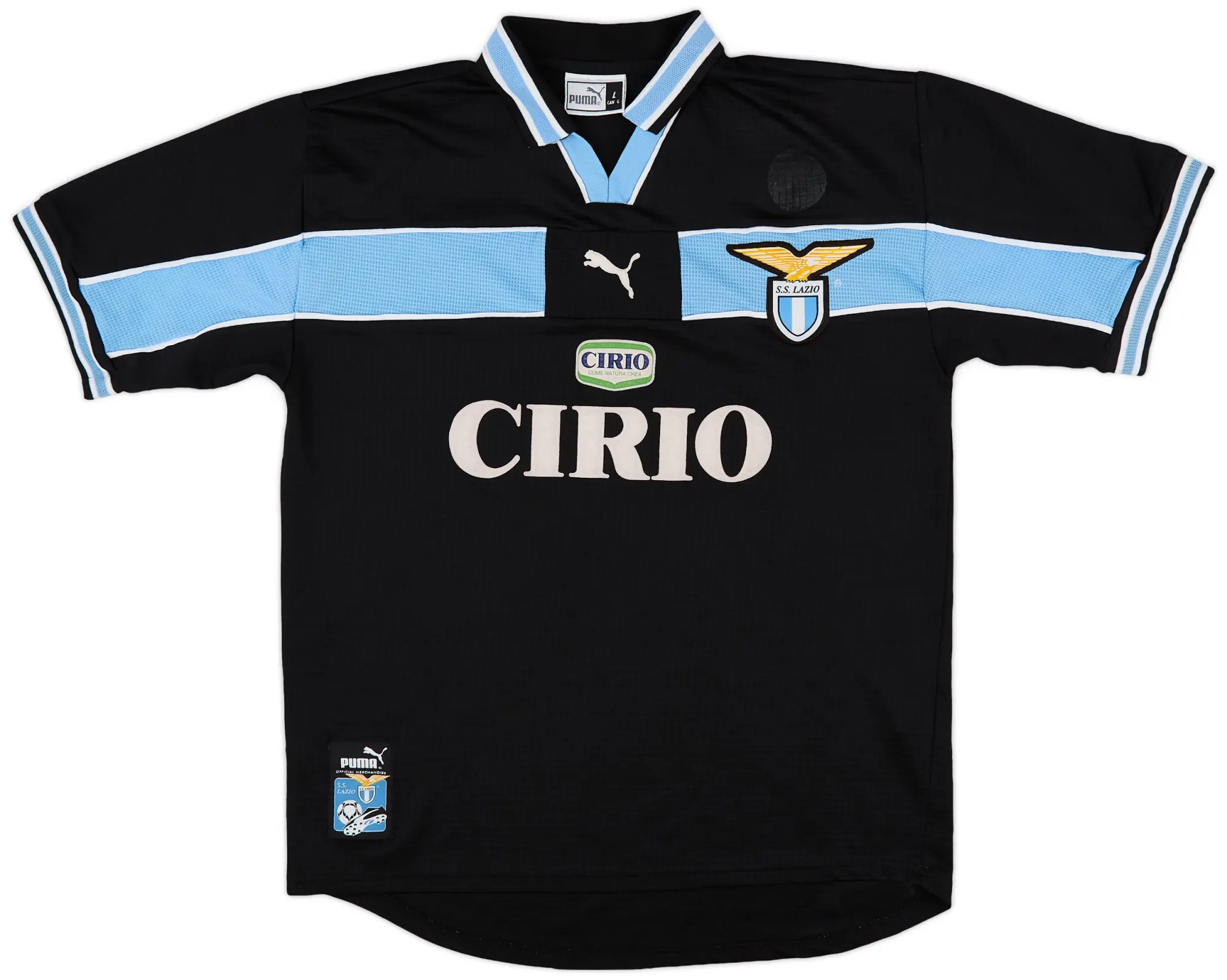 Puma 1998-99 Lazio Away Shirt Nedved #18 - 6/10 - (L)