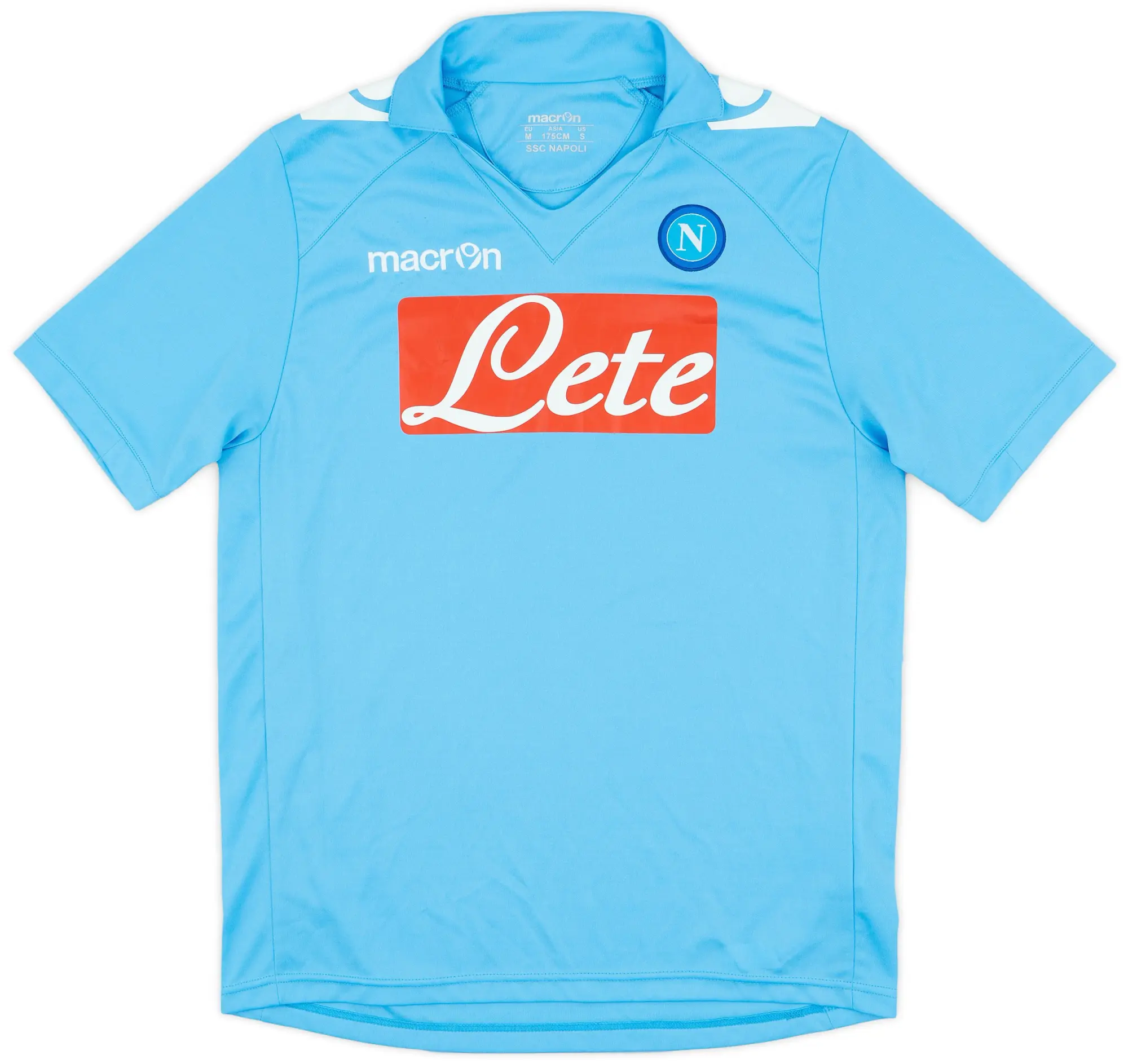 Macron 2011-12 Napoli Home Shirt Inler #88 - 8/10 - (M)
