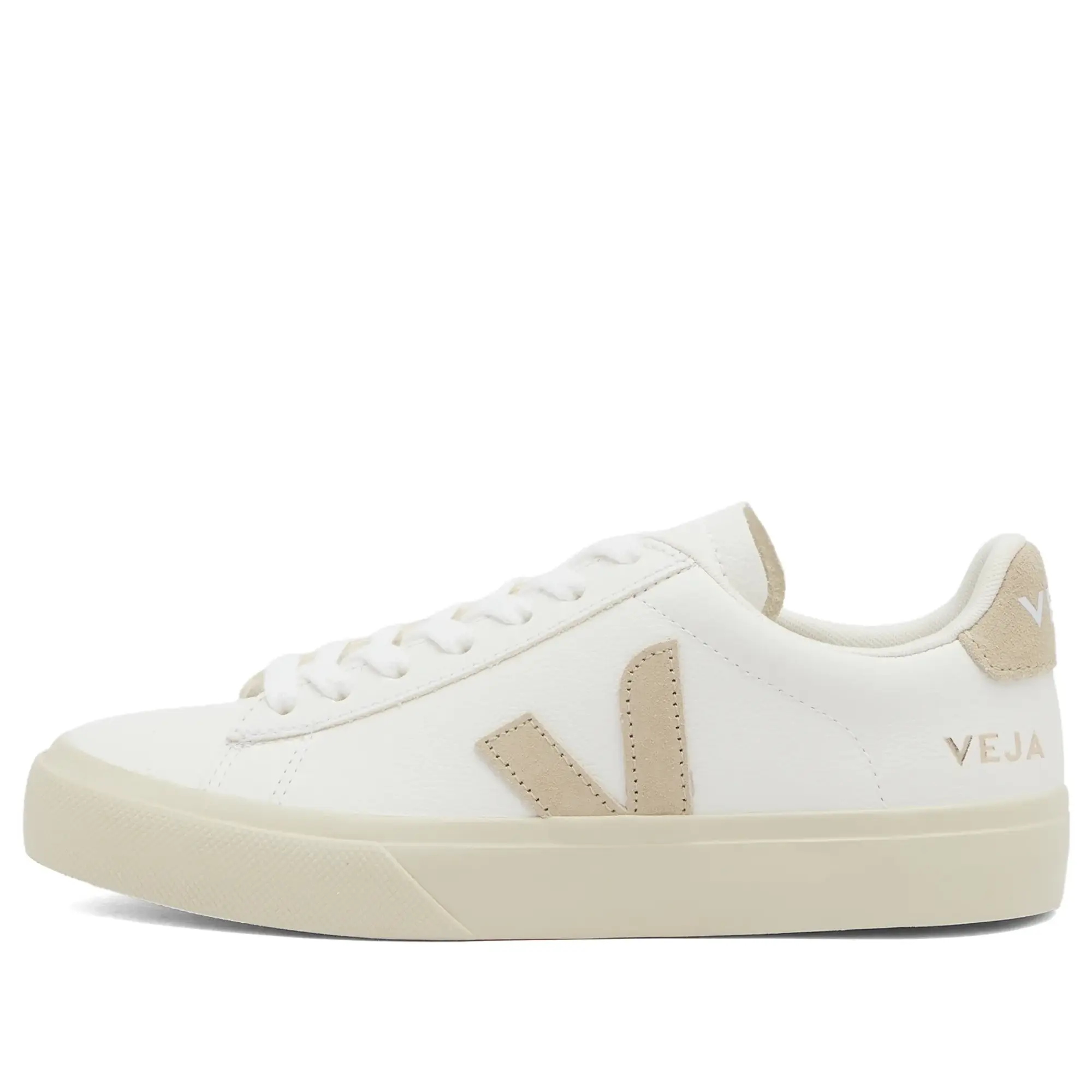 Veja Womens Women's Campo Sneaker White/Almond