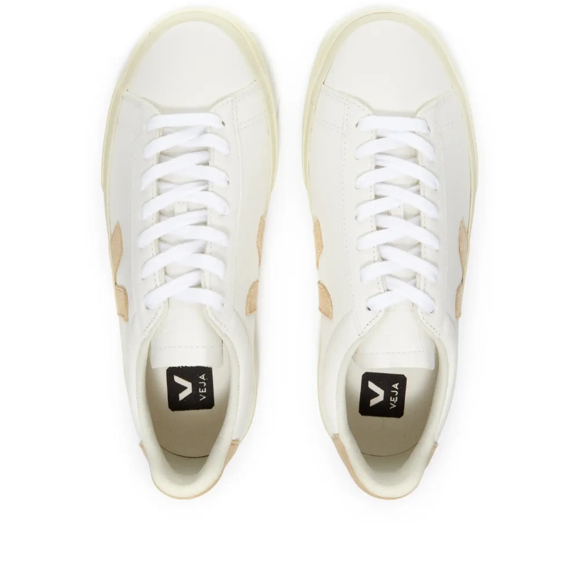 Veja Womens Women's Campo Sneaker White/Almond