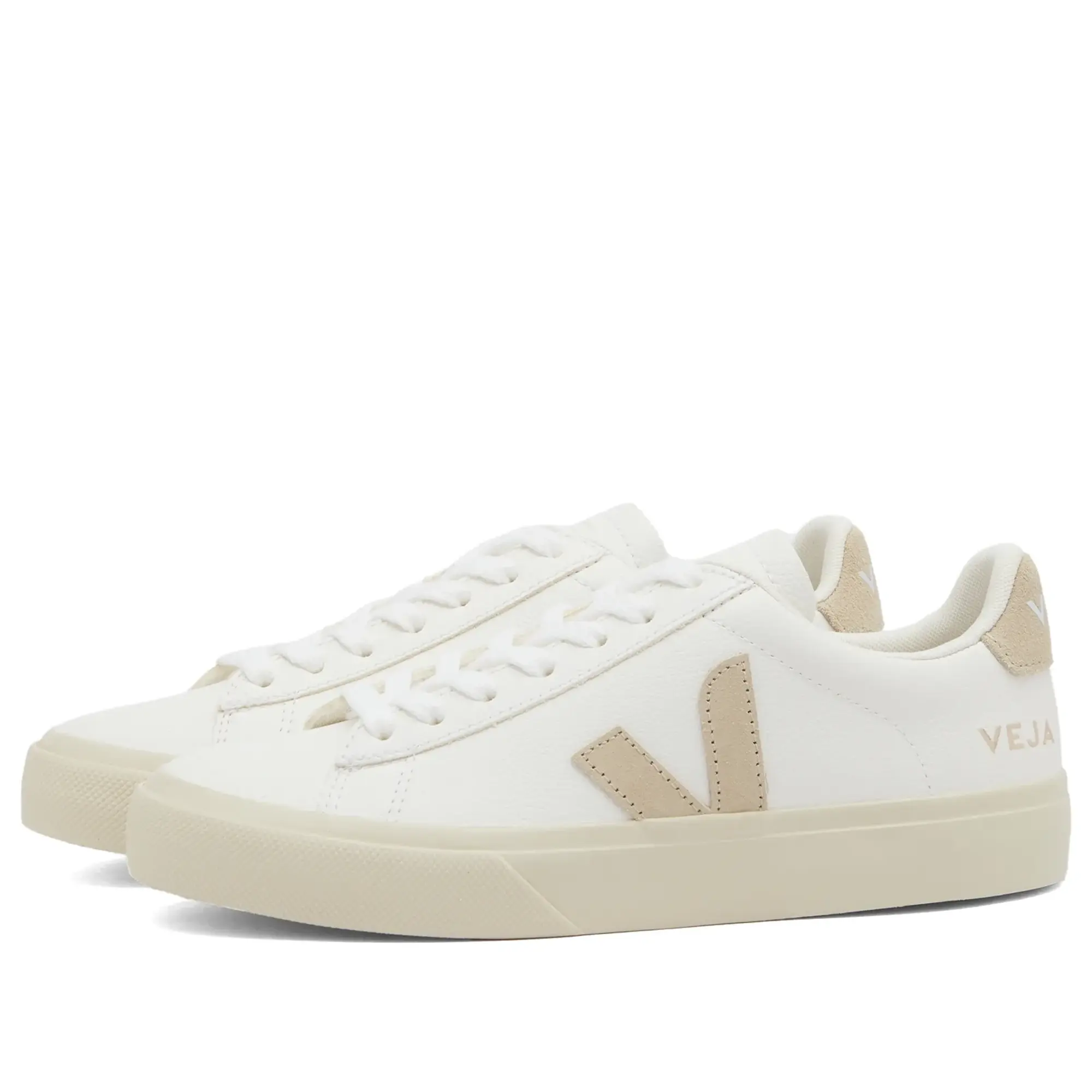 Veja Womens Women's Campo Sneaker White/Almond